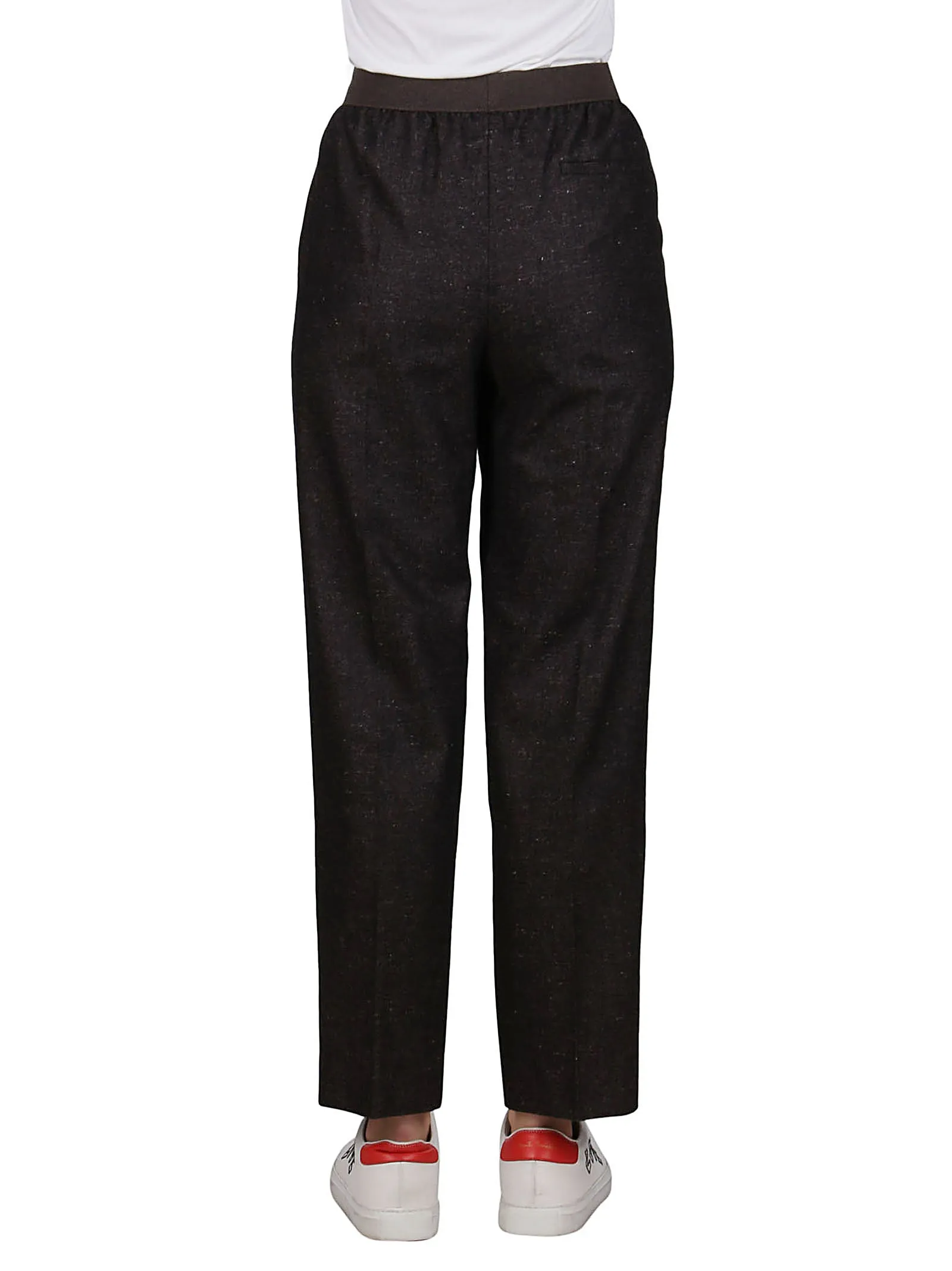 Agnona High-Waisted Tailored Trousers