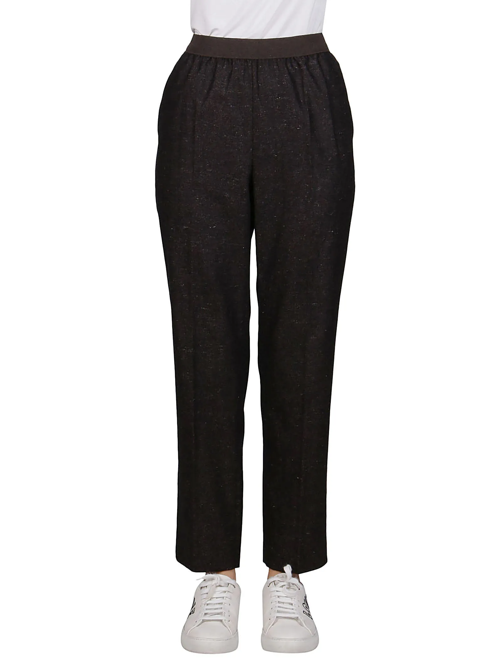 Agnona High-Waisted Tailored Trousers