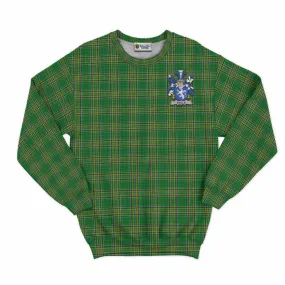 Balle Irish Clan Tartan Sweatshirt with Coat of Arms