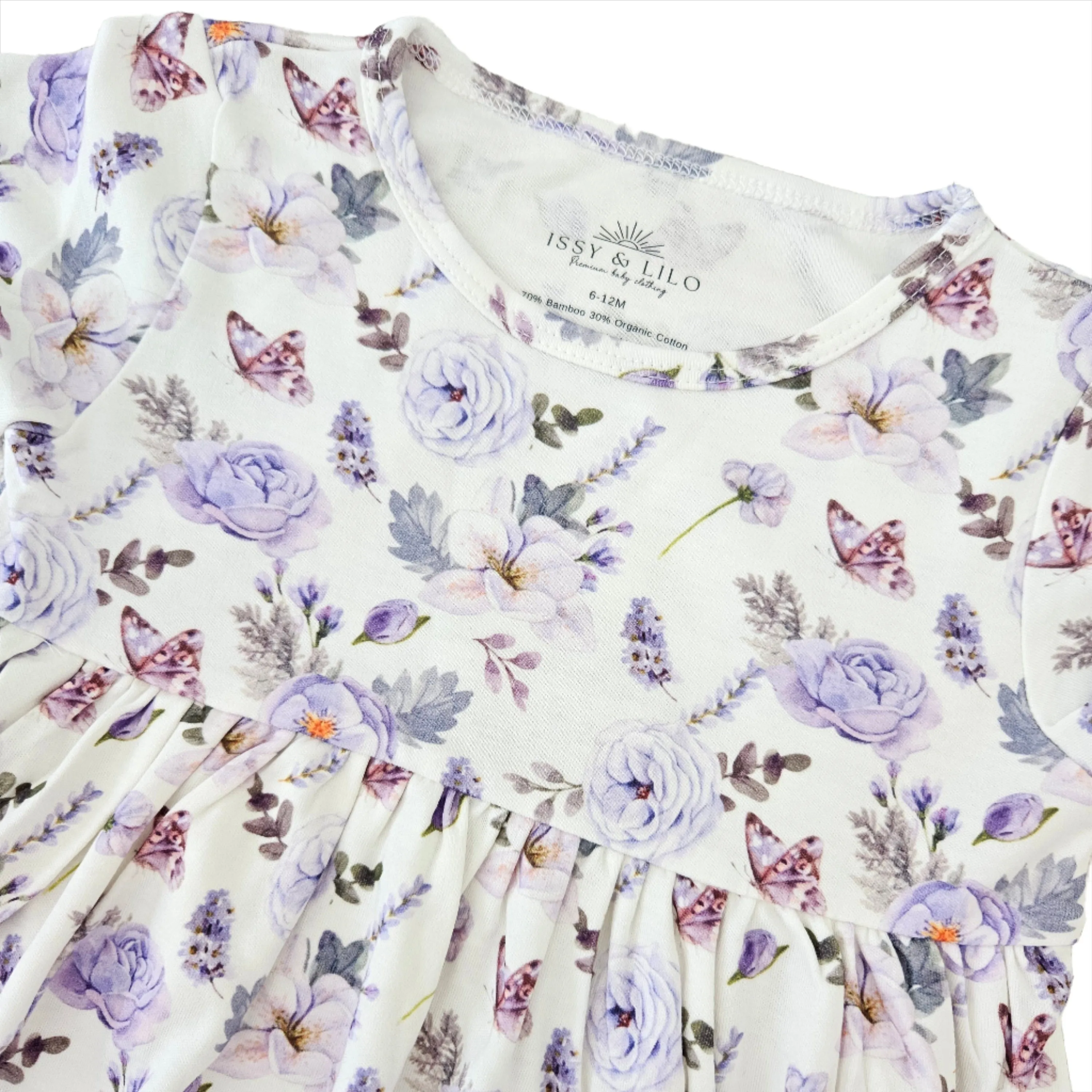 Bamboo Dress - Flower garden