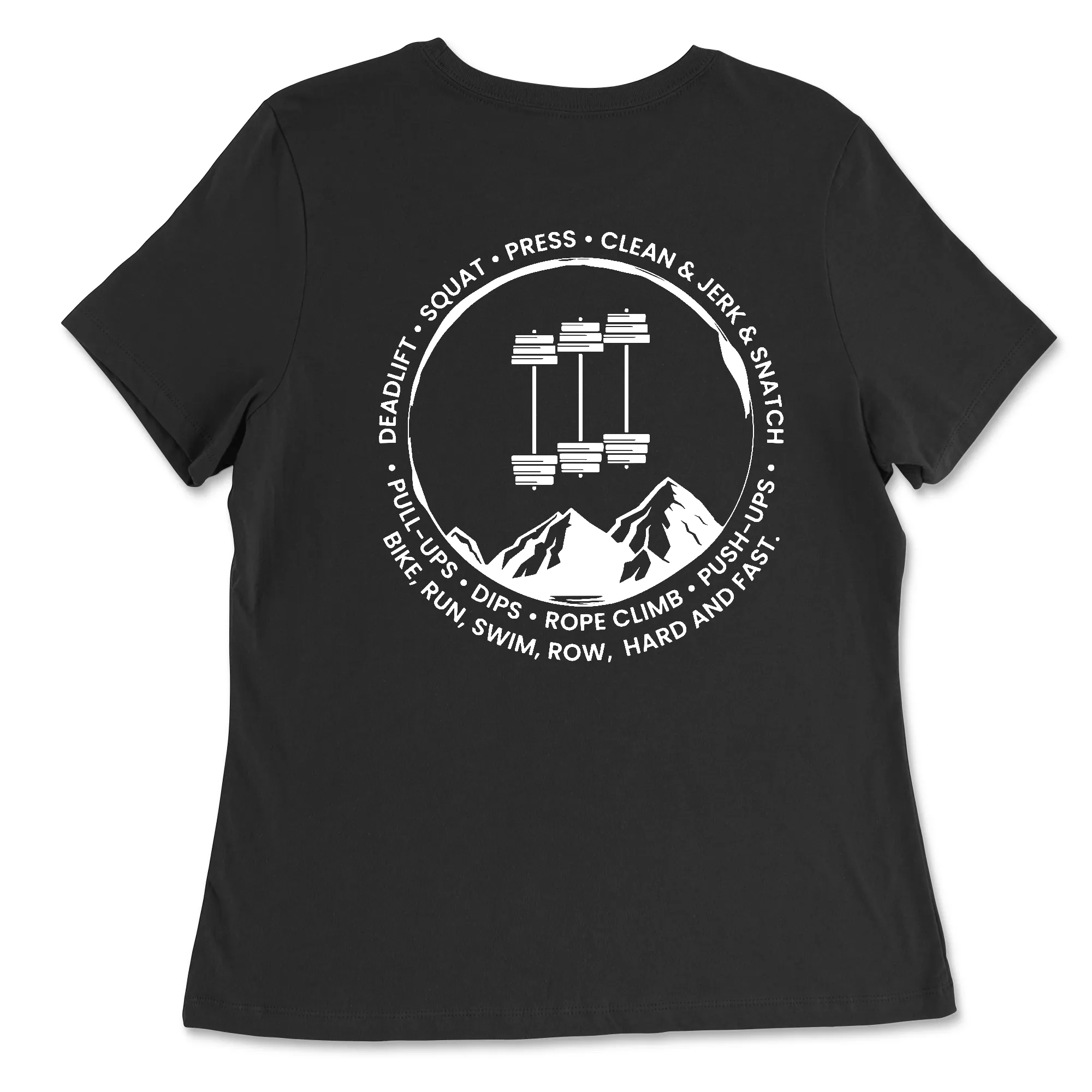 Bigfork Community CrossFit Enemy Womens - Relaxed Jersey T-Shirt