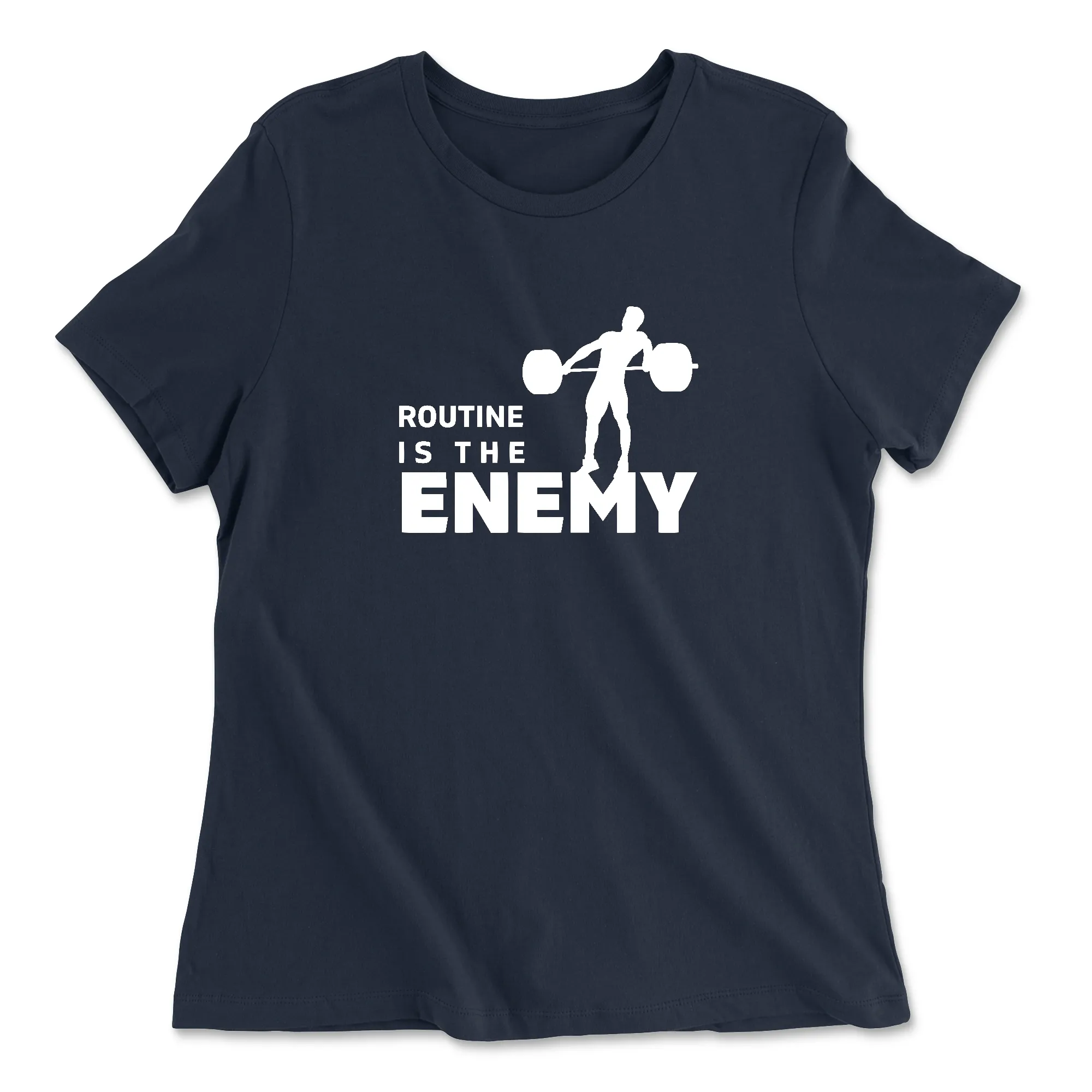 Bigfork Community CrossFit Enemy Womens - Relaxed Jersey T-Shirt