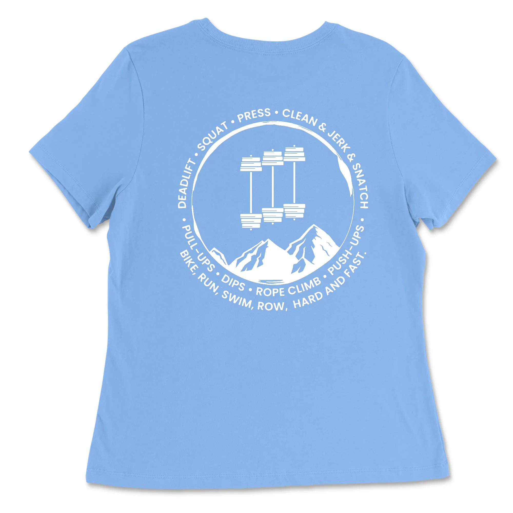 Bigfork Community CrossFit Enemy Womens - Relaxed Jersey T-Shirt