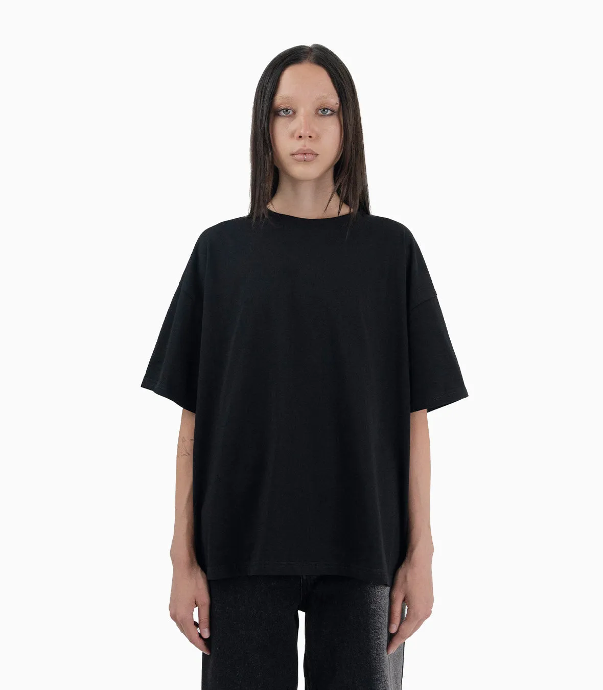 Black Relaxed T-Shirt