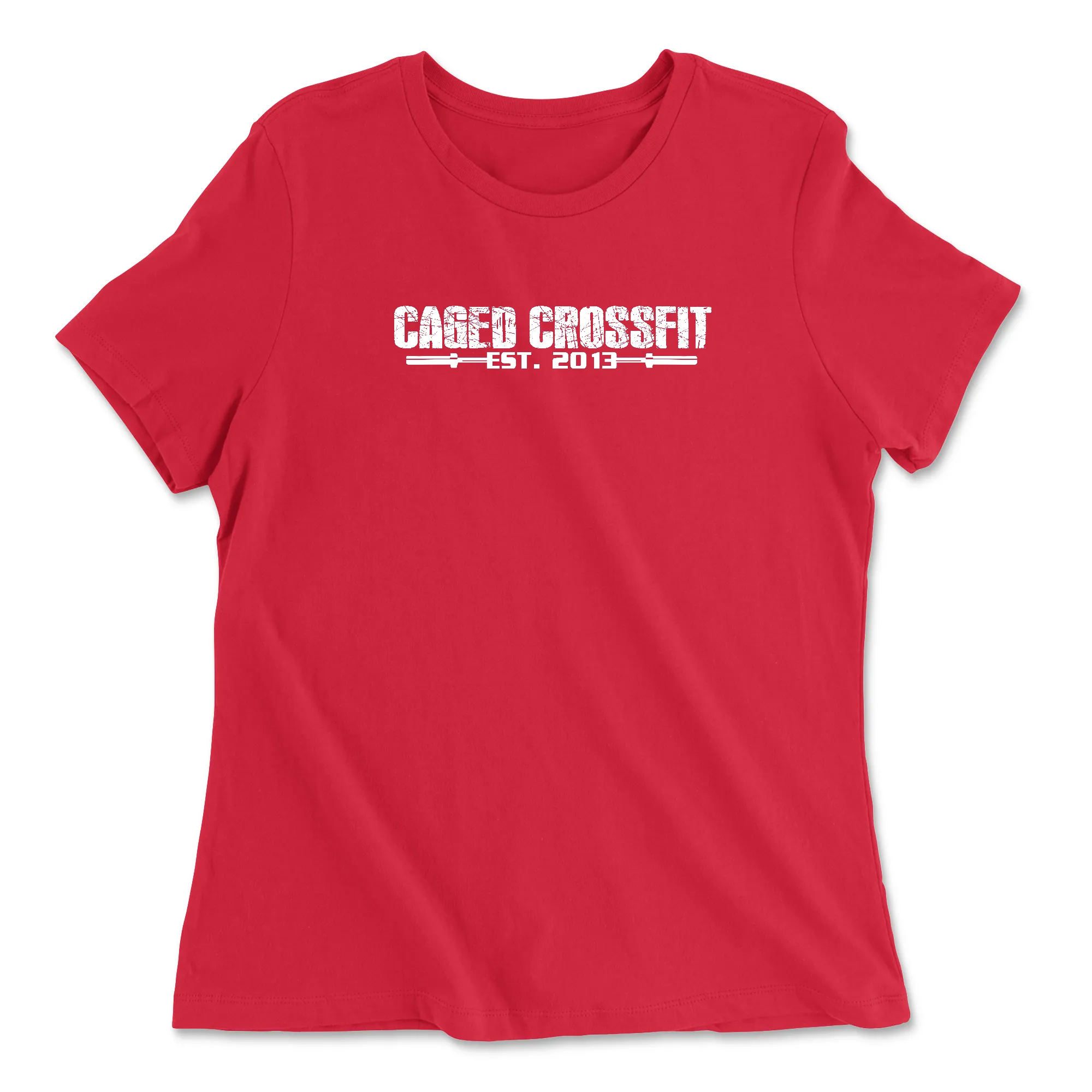 Caged CrossFit Standard Womens - Relaxed Jersey T-Shirt