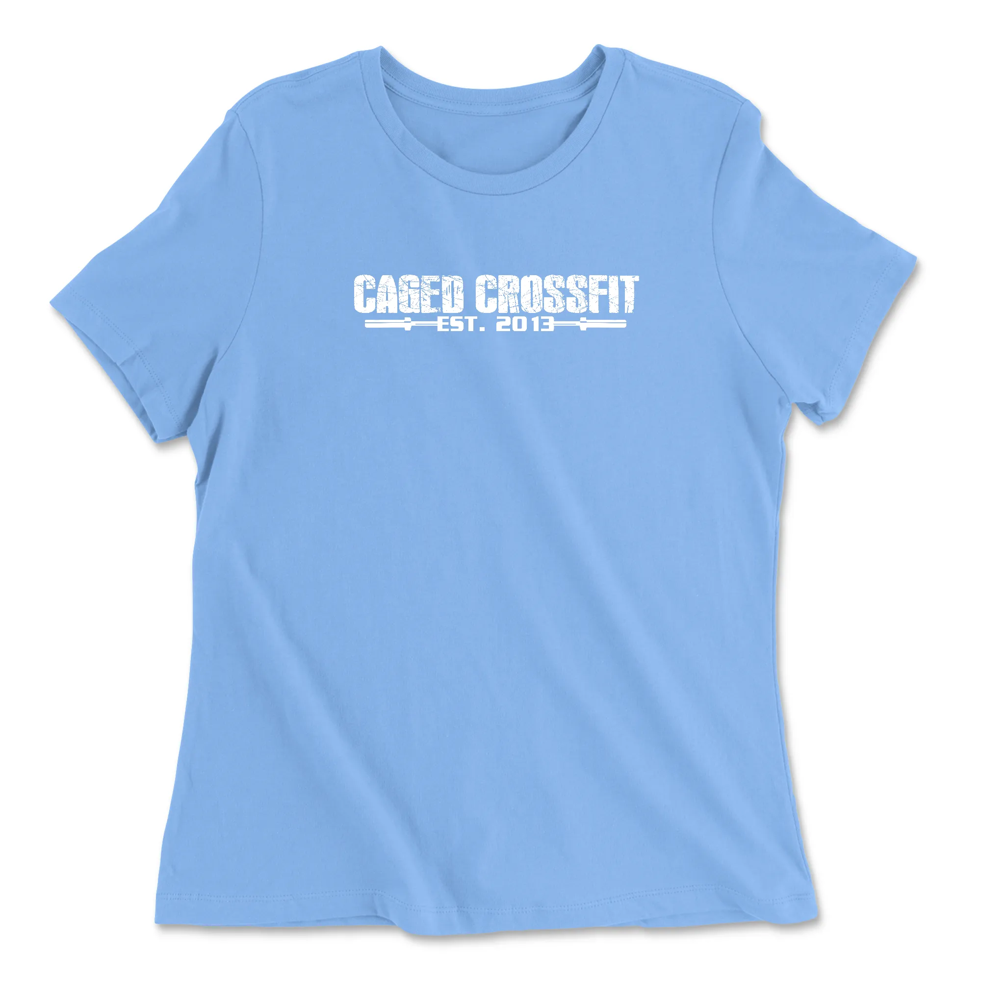 Caged CrossFit Standard Womens - Relaxed Jersey T-Shirt
