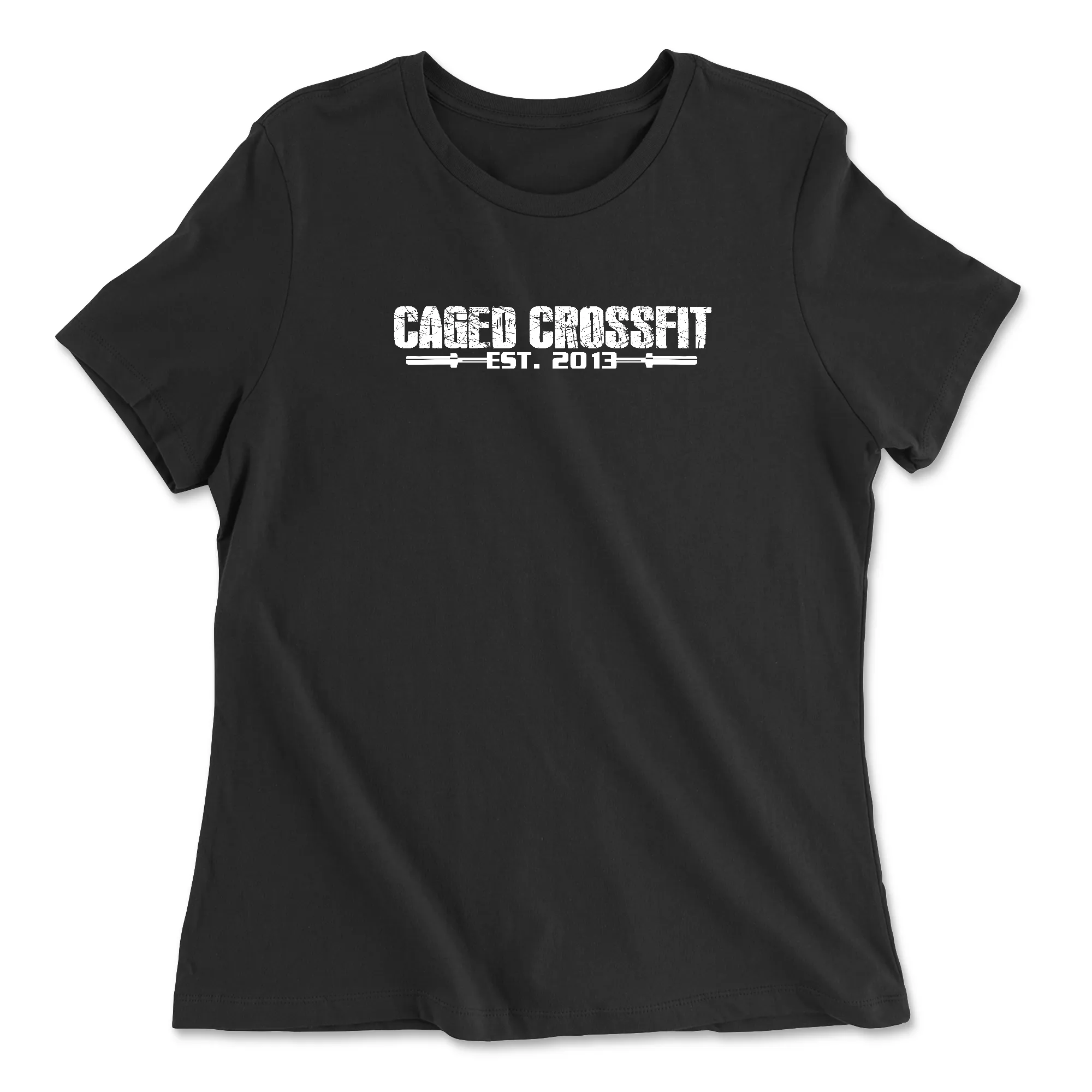 Caged CrossFit Standard Womens - Relaxed Jersey T-Shirt