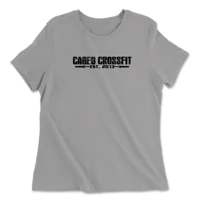 Caged CrossFit Standard Womens - Relaxed Jersey T-Shirt
