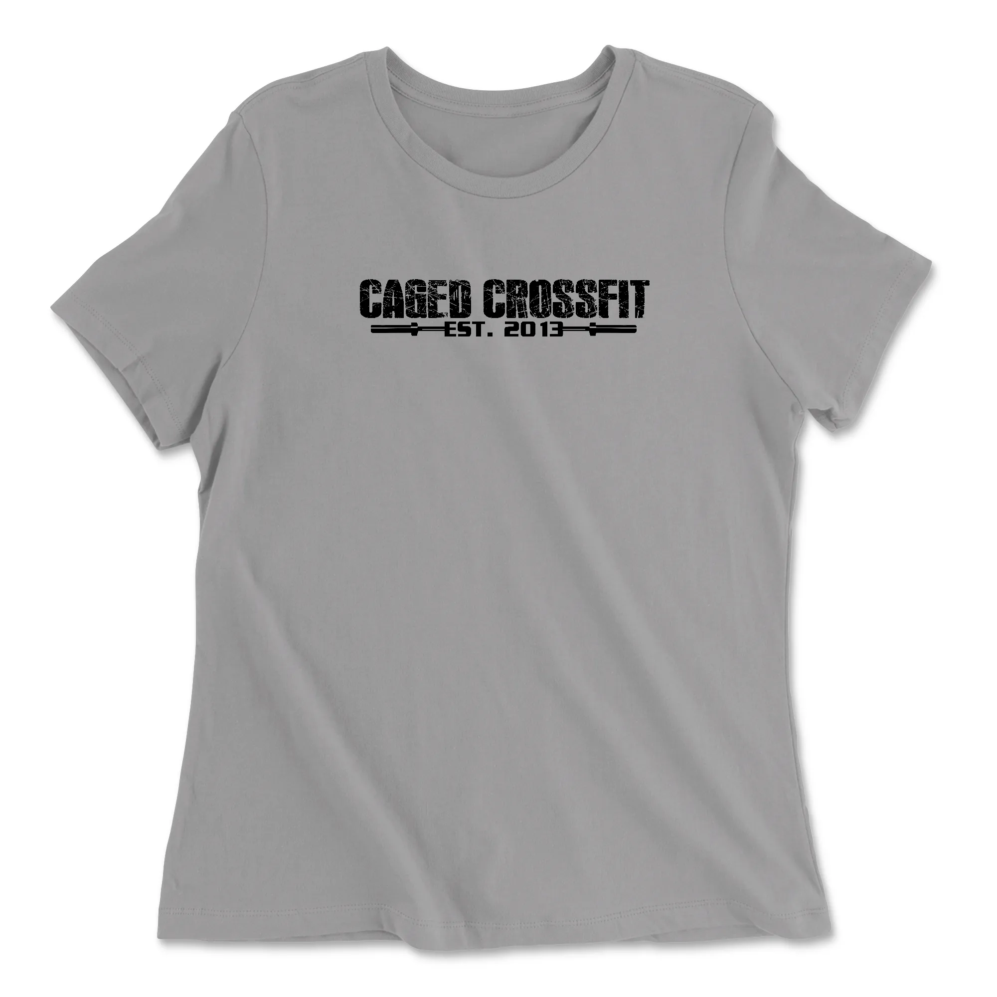 Caged CrossFit Standard Womens - Relaxed Jersey T-Shirt