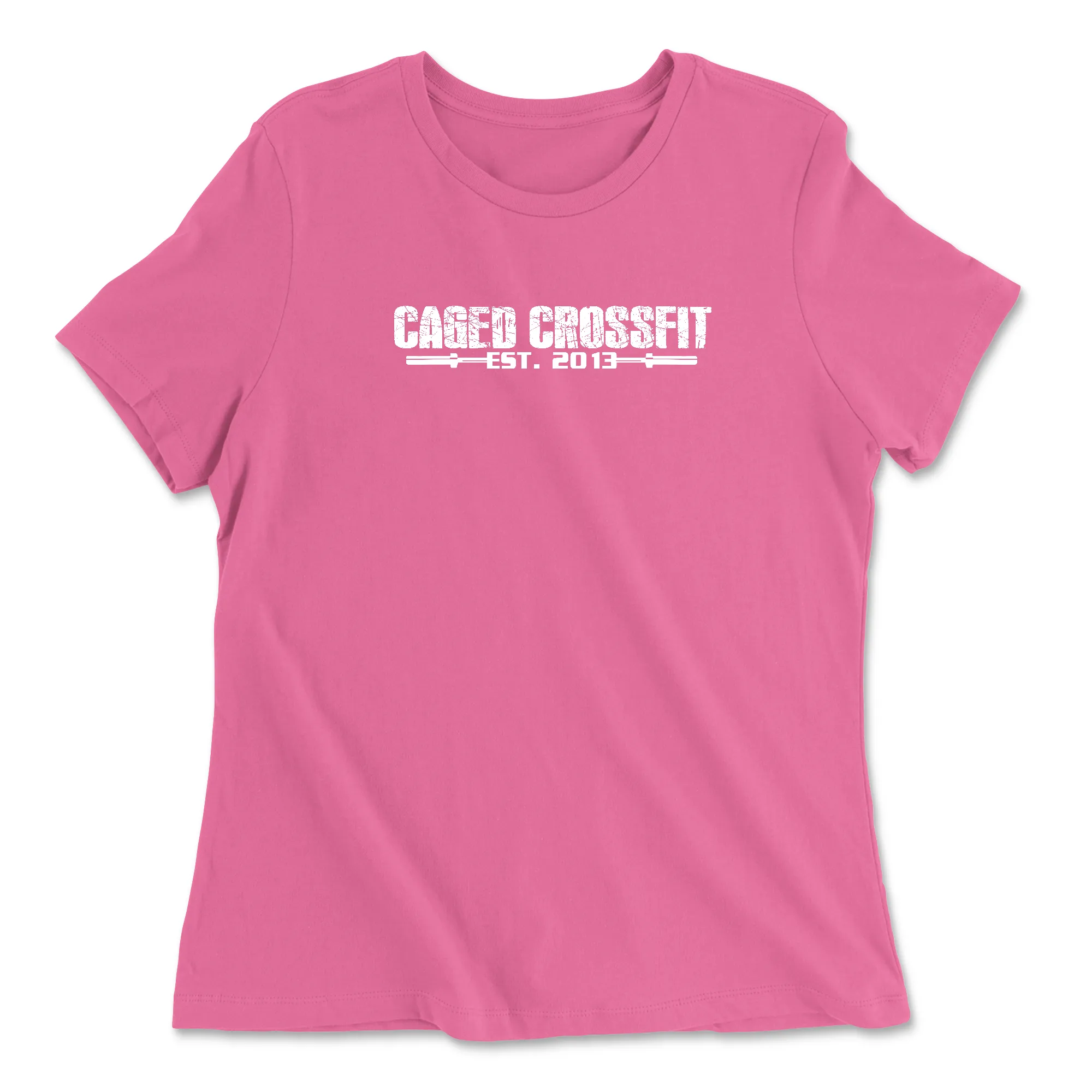 Caged CrossFit Standard Womens - Relaxed Jersey T-Shirt