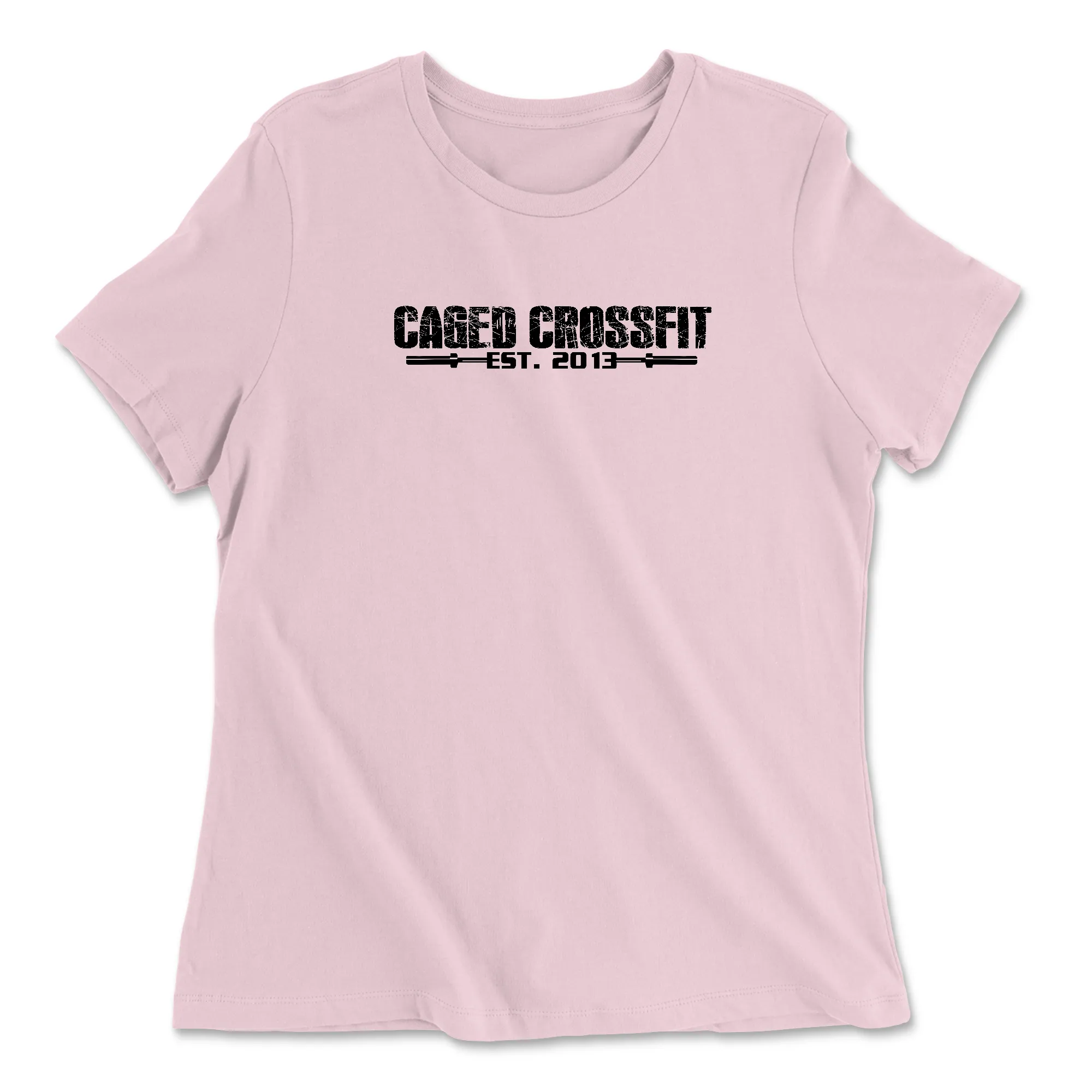 Caged CrossFit Standard Womens - Relaxed Jersey T-Shirt