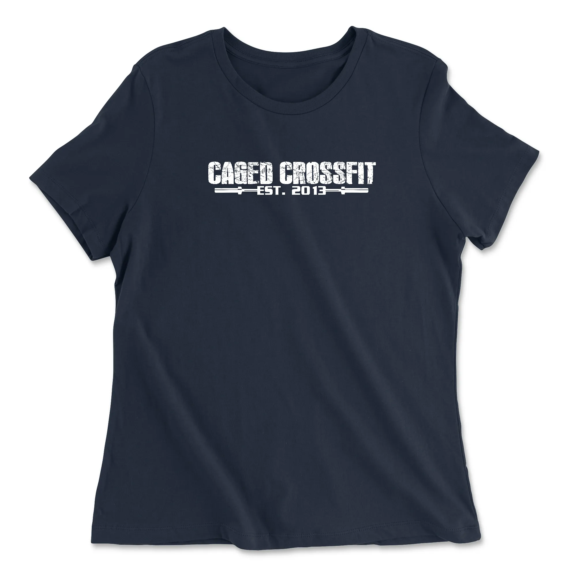 Caged CrossFit Standard Womens - Relaxed Jersey T-Shirt