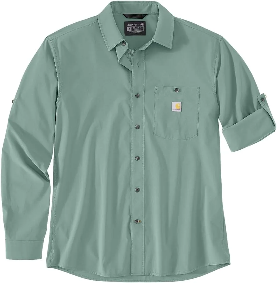Carhartt Men's Force Sun Defender Relaxed Fit Lightweight Long-Sleeve Shirt