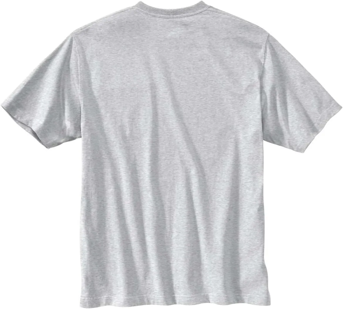Carhartt Men's Relaxed Fit Heavyweight Short Sleeve Camo Pocket T-Shirt
