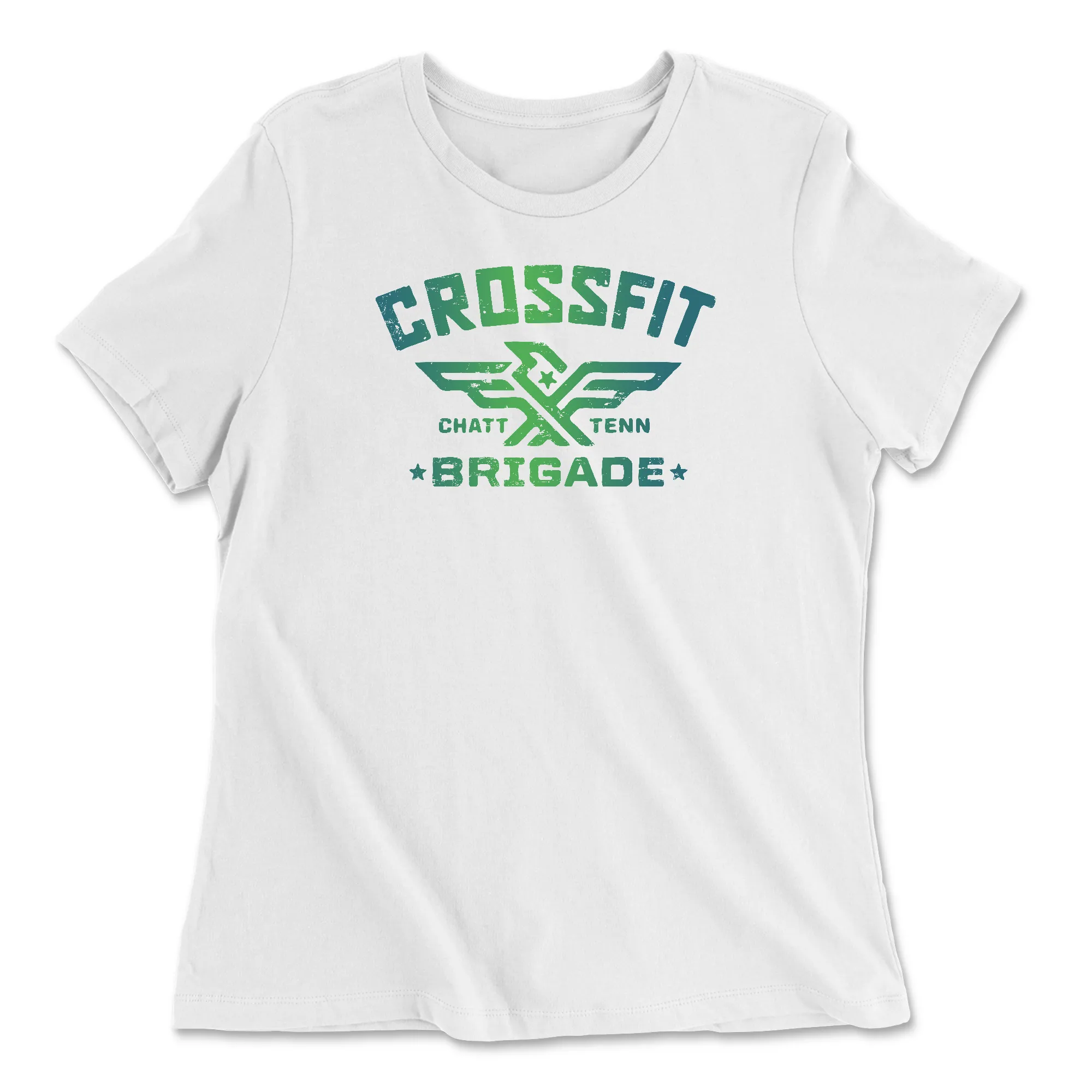 CrossFit Brigade Gradient Womens - Relaxed Jersey T-Shirt