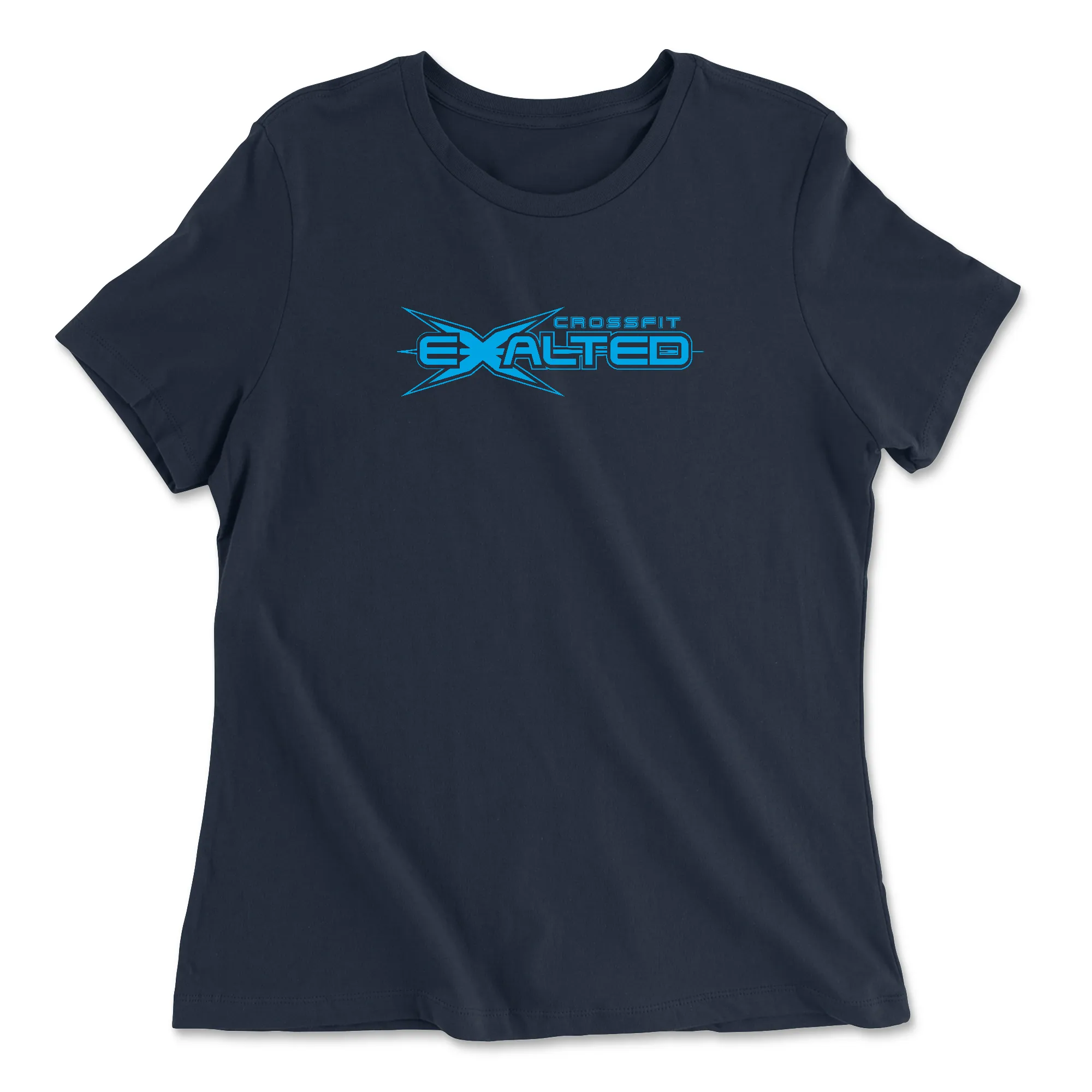 CrossFit Exalted Blue Womens - Relaxed Jersey T-Shirt