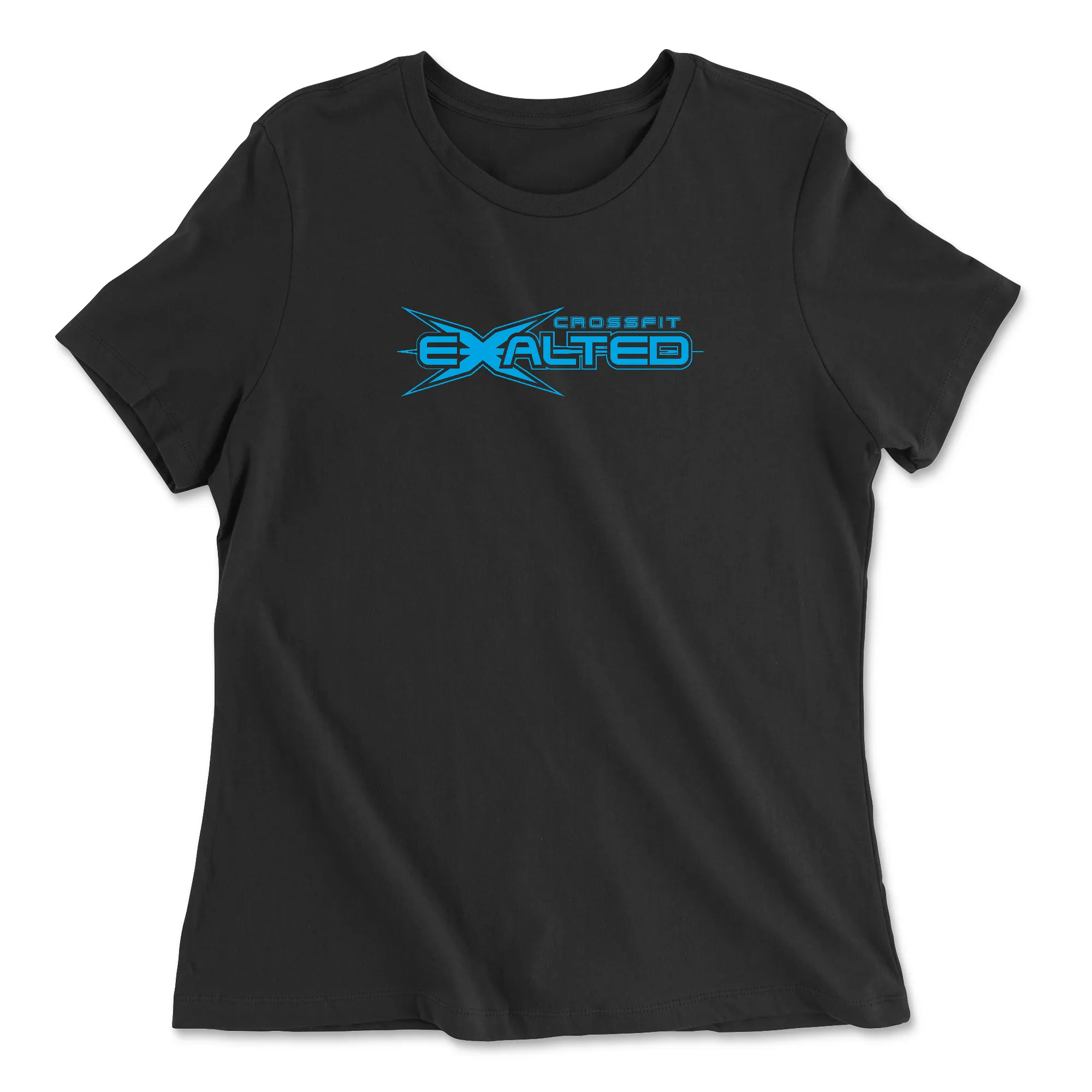 CrossFit Exalted Blue Womens - Relaxed Jersey T-Shirt