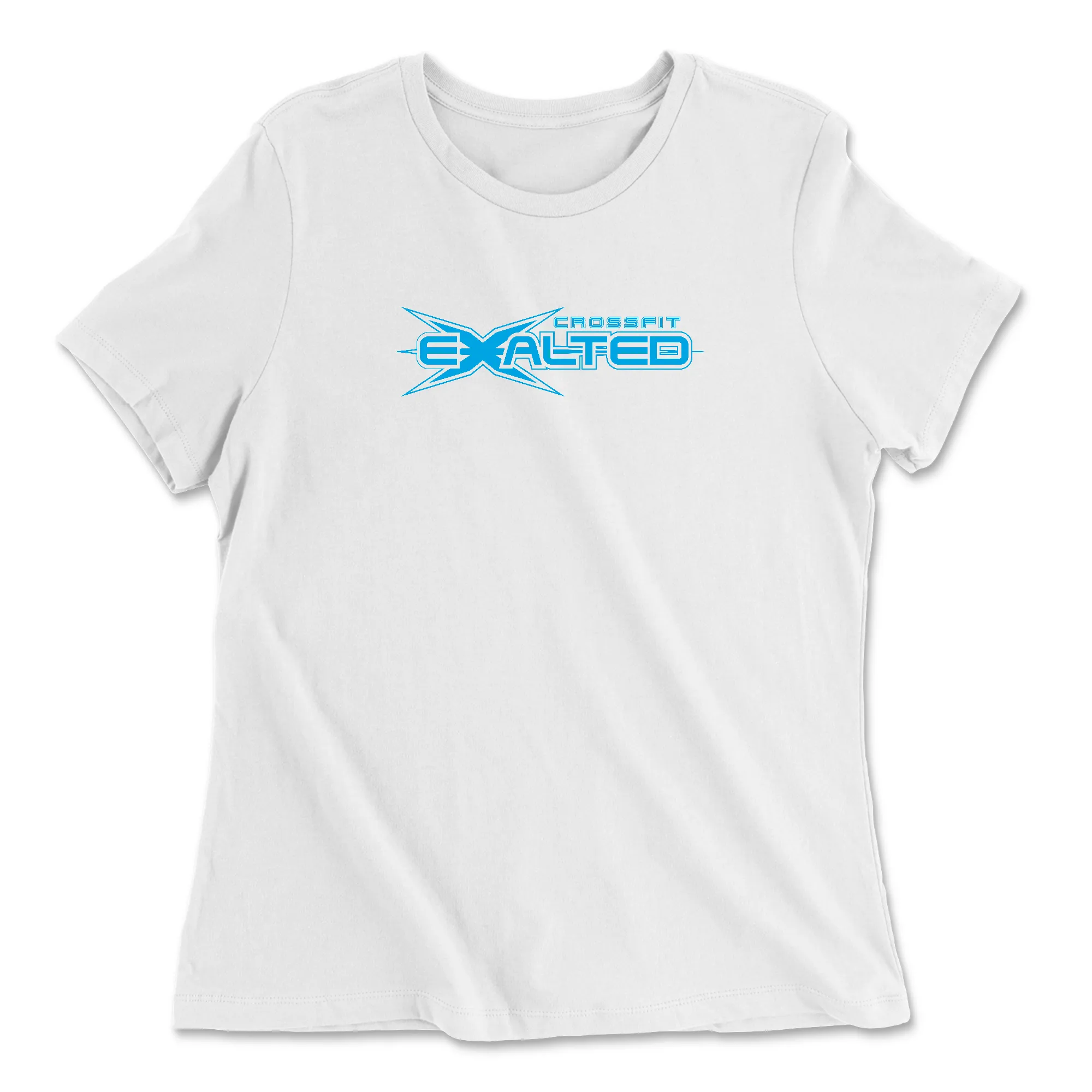 CrossFit Exalted Blue Womens - Relaxed Jersey T-Shirt