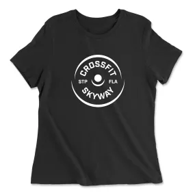 CrossFit Skyway Barbell Womens - Relaxed Jersey T-Shirt