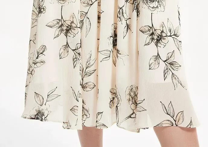 HALTER NECK FLOWER DRESS