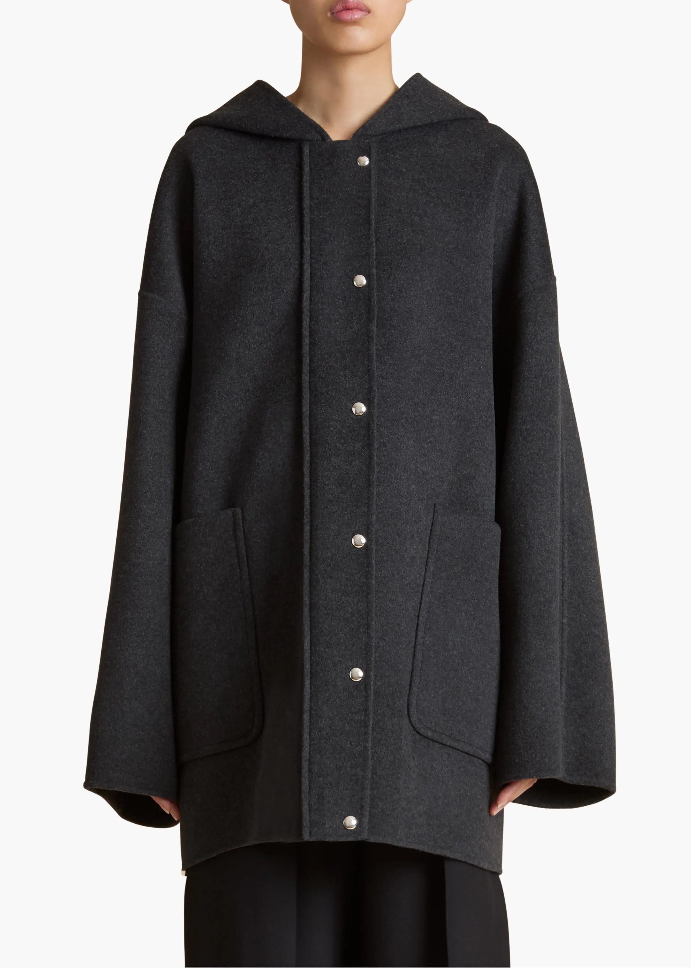 Hessner Coat in Charcoal