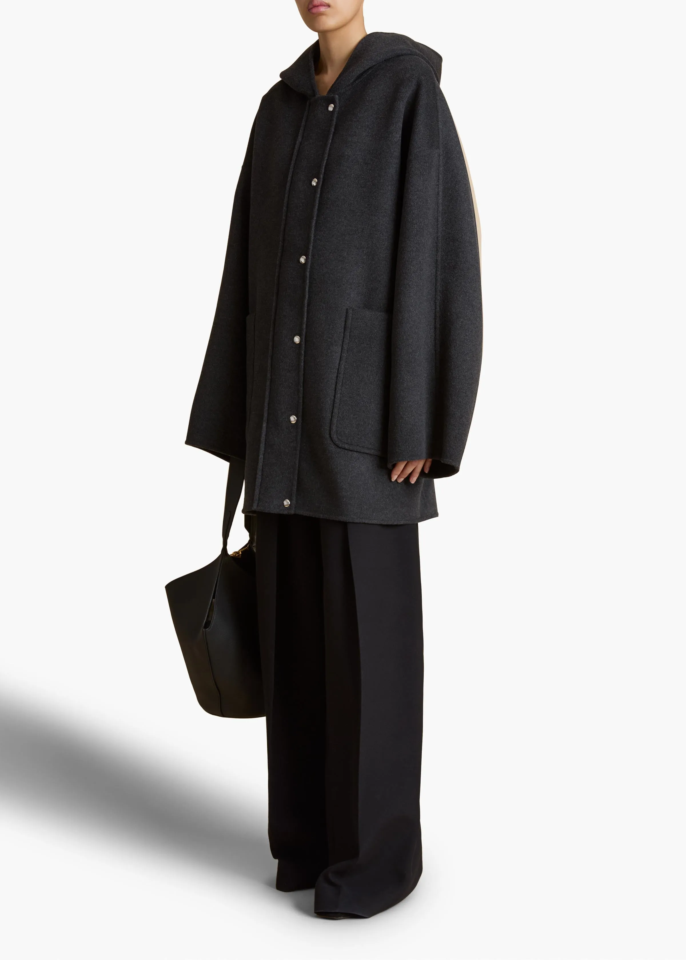 Hessner Coat in Charcoal