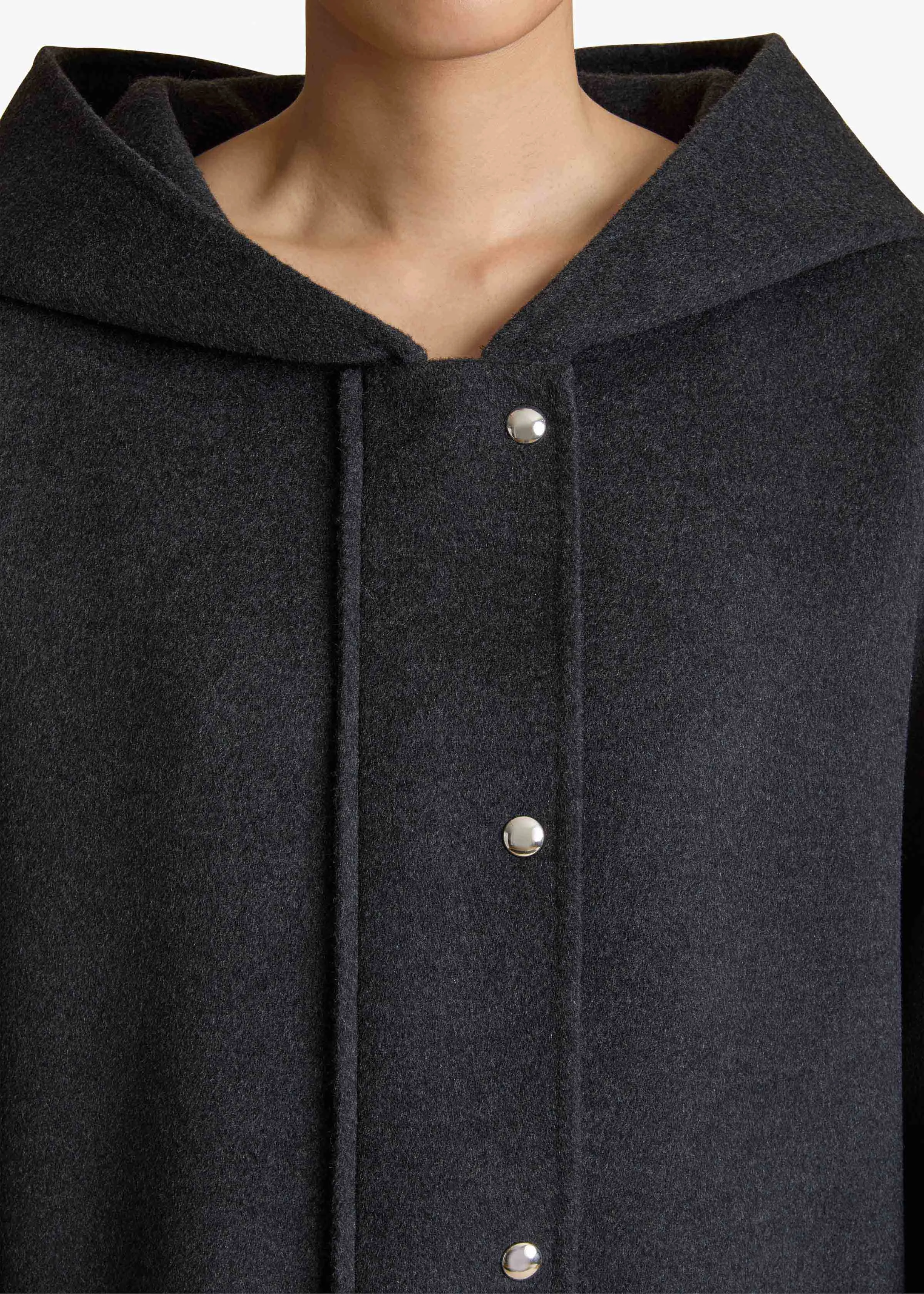 Hessner Coat in Charcoal