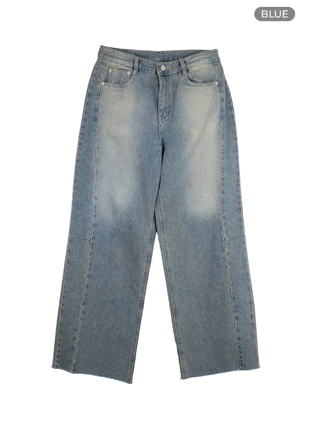 Jade Light Denim Wide Jeans IS427