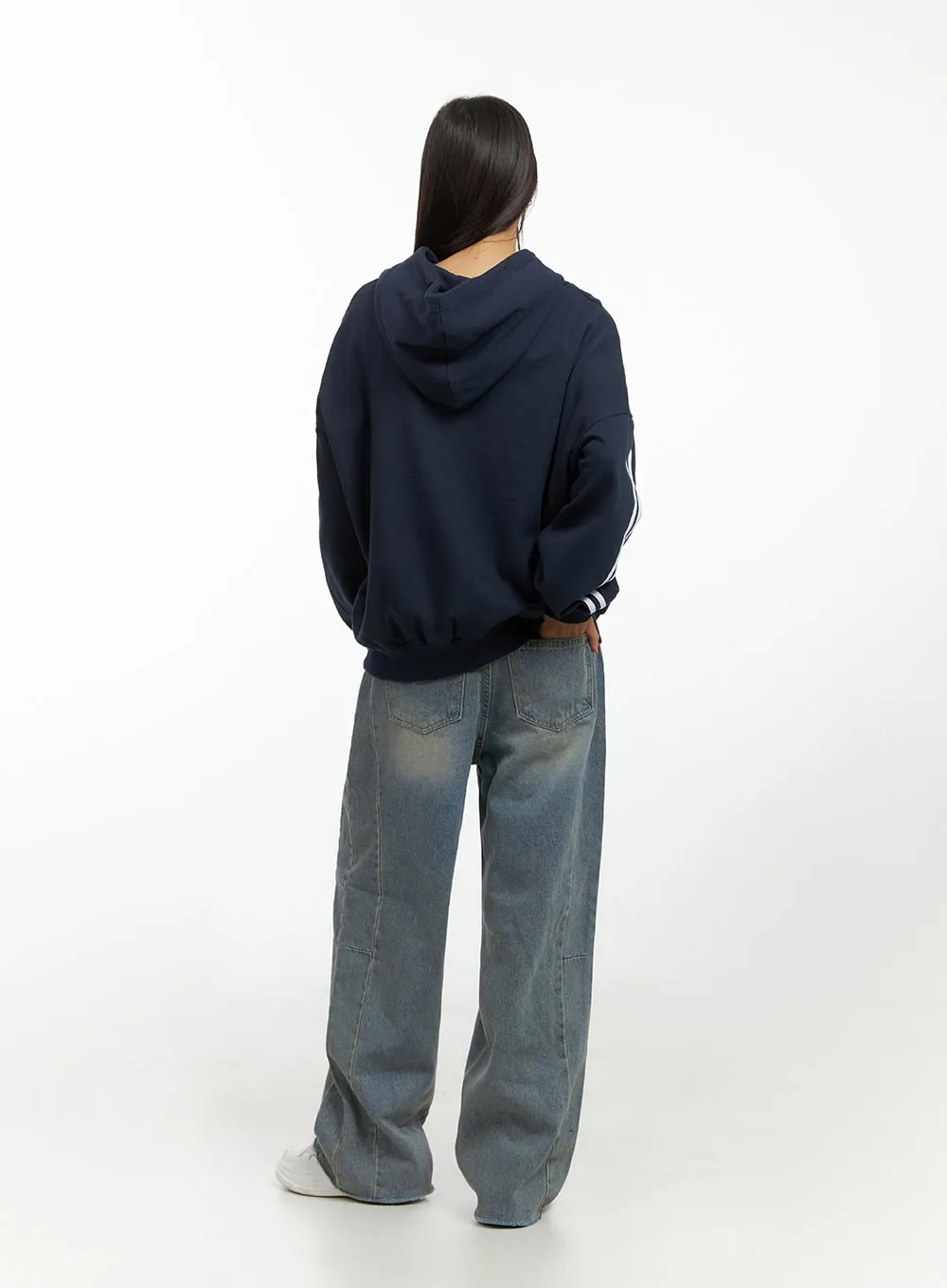 Jade Light Denim Wide Jeans IS427