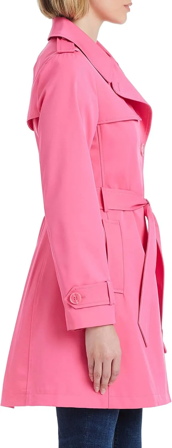 kate spade new york Women's Pleated Back Trench Coat