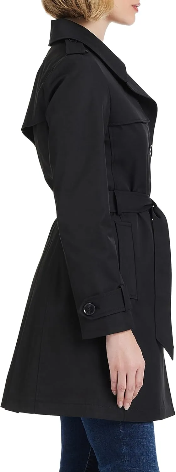 kate spade new york Women's Pleated Back Trench Coat