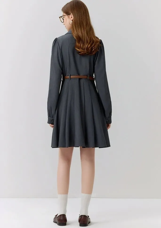 LAPEL SUIT DRESS