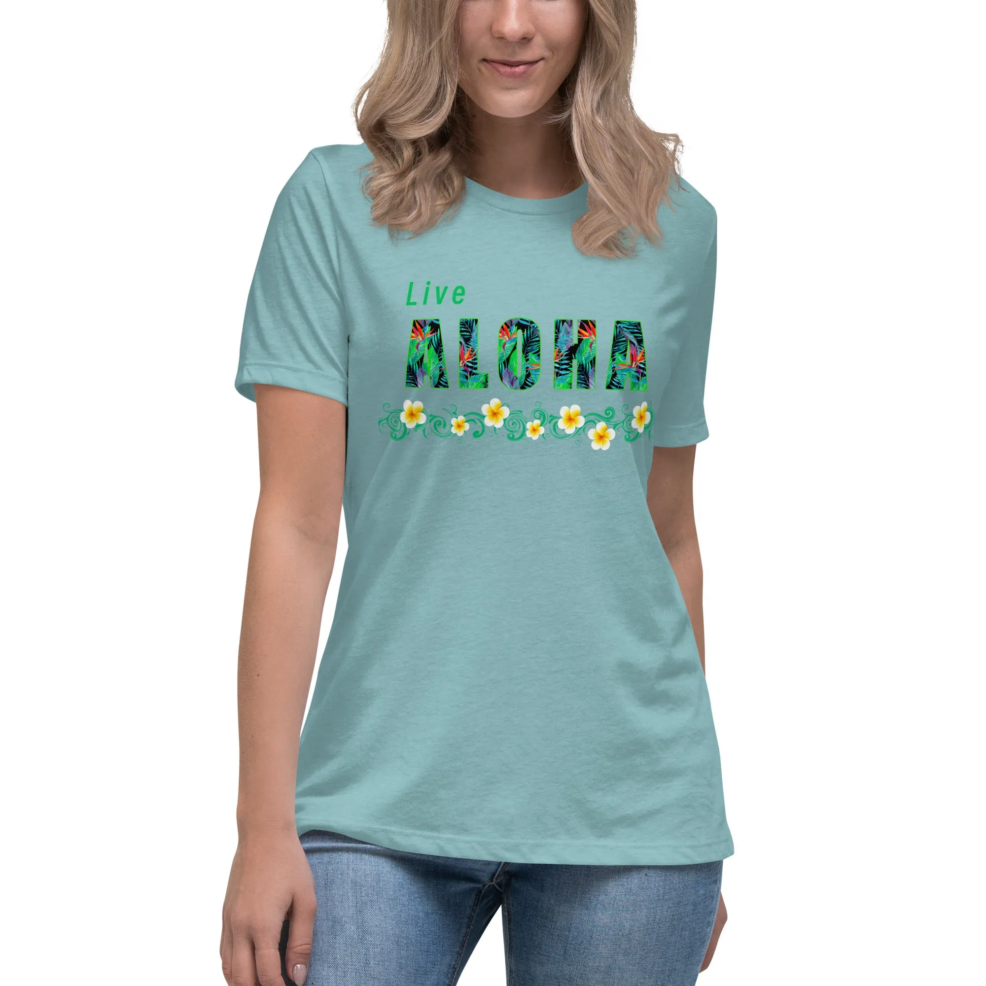 Live Aloha Women's Relaxed T-Shirt
