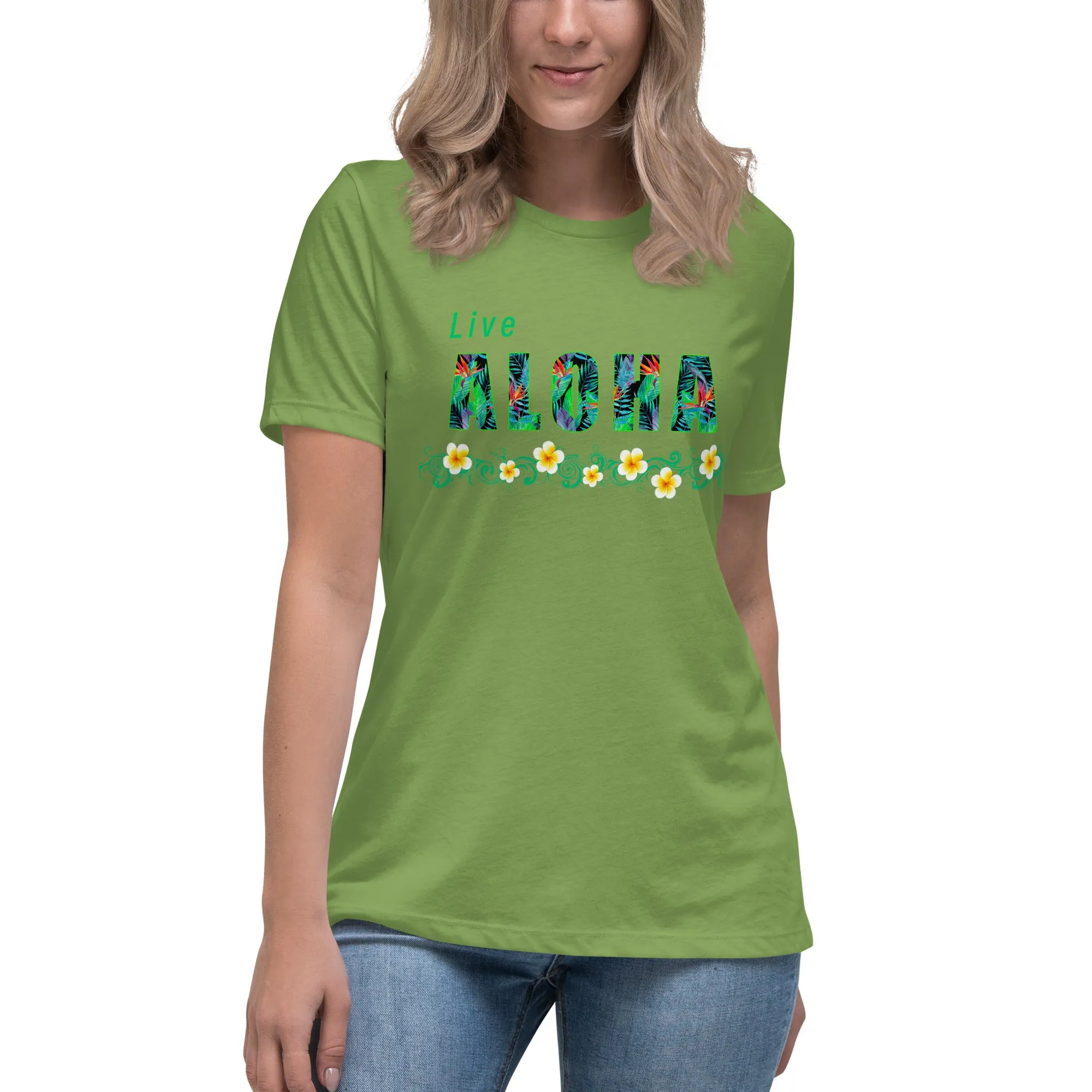Live Aloha Women's Relaxed T-Shirt