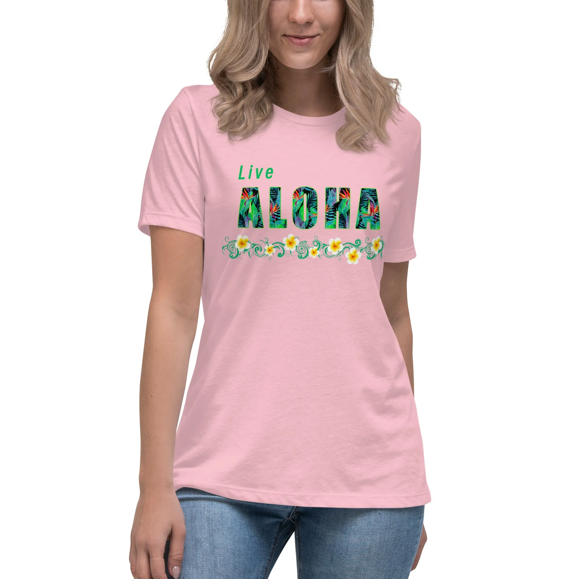Live Aloha Women's Relaxed T-Shirt