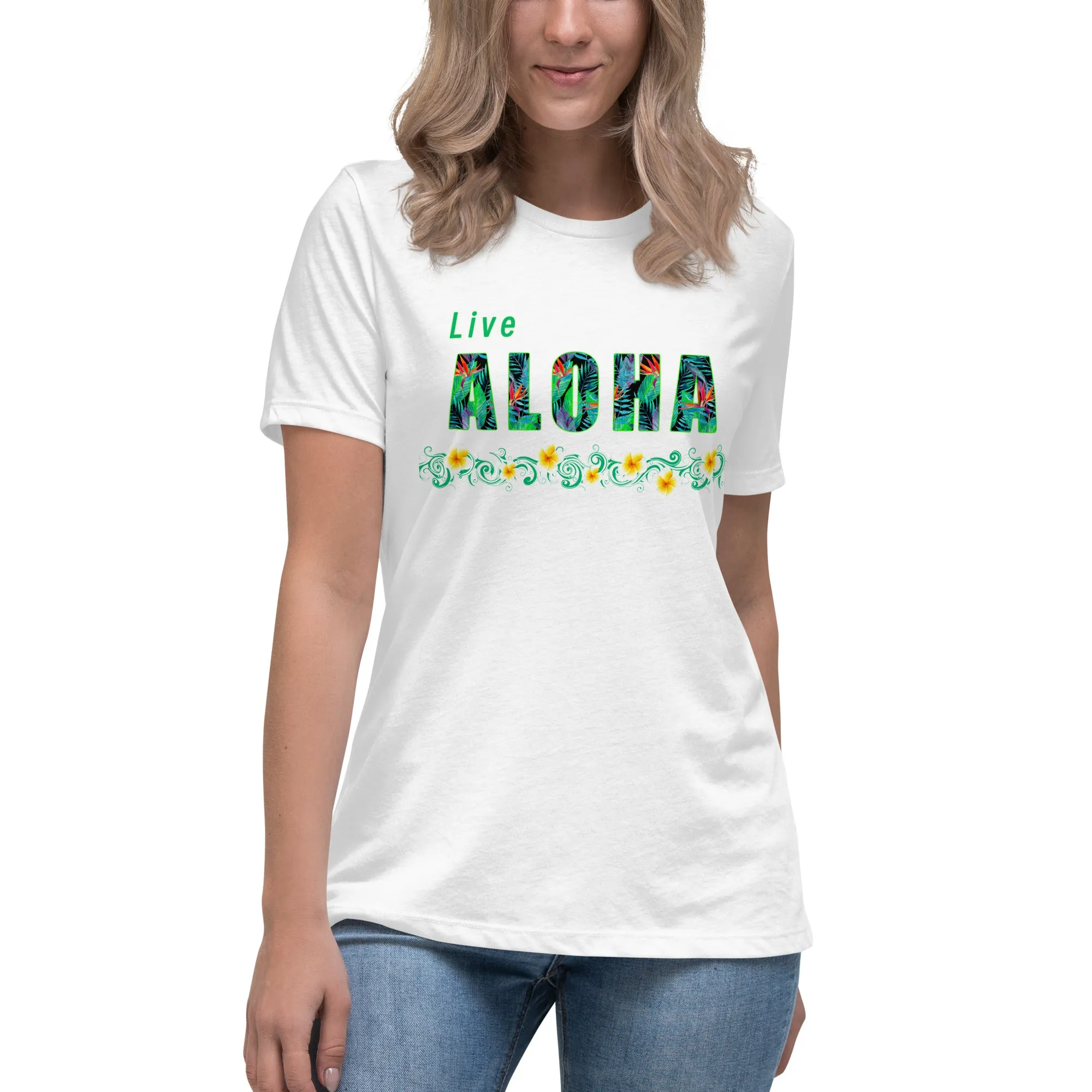 Live Aloha Women's Relaxed T-Shirt
