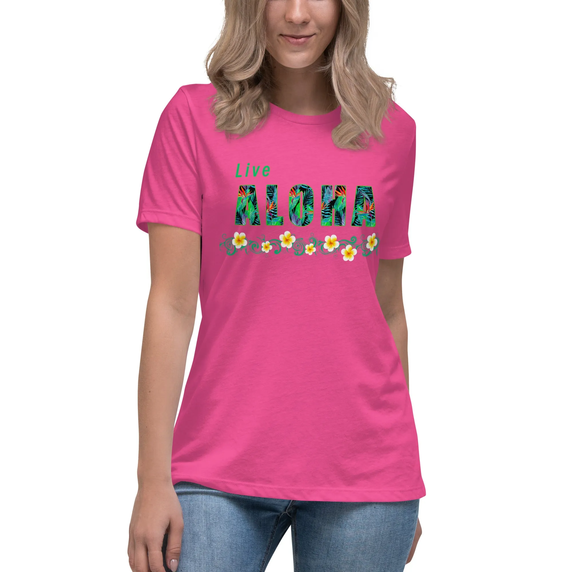 Live Aloha Women's Relaxed T-Shirt