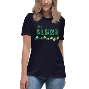Live Aloha Women's Relaxed T-Shirt
