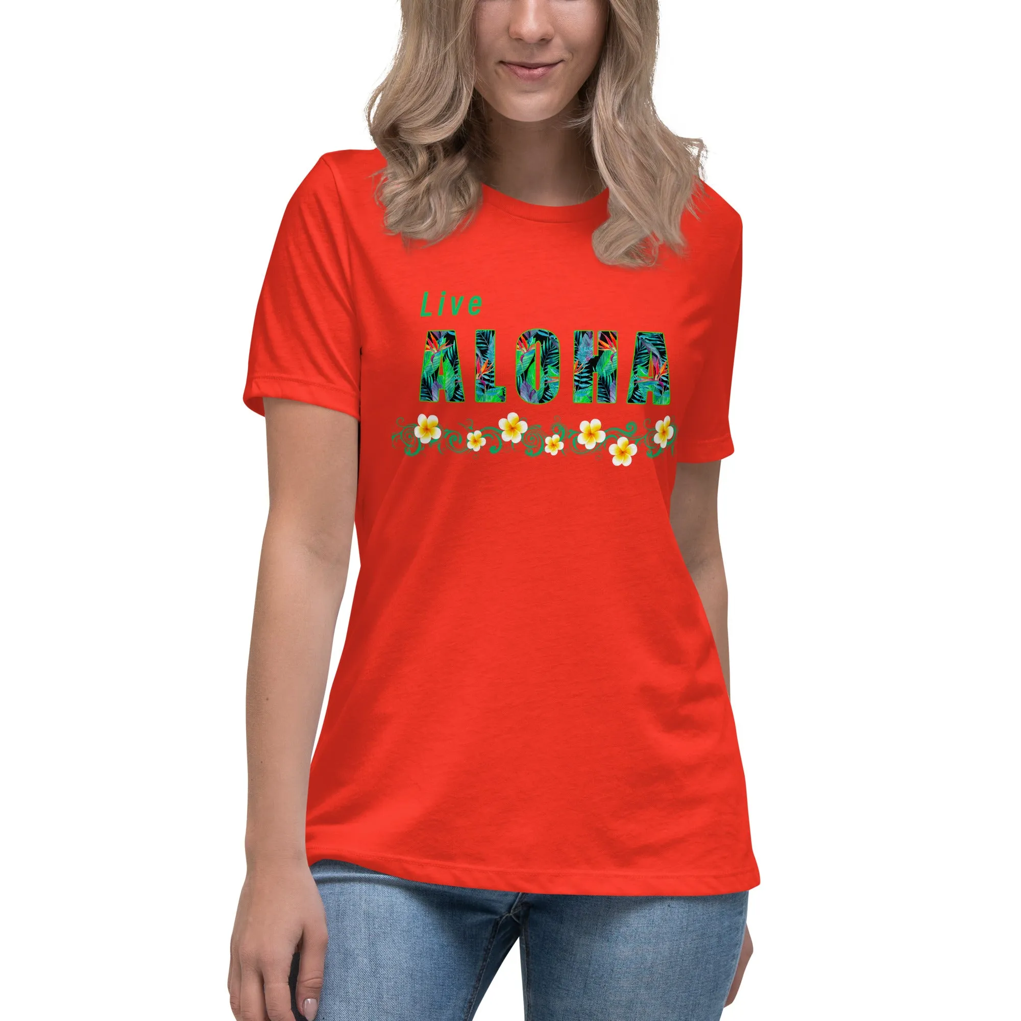 Live Aloha Women's Relaxed T-Shirt