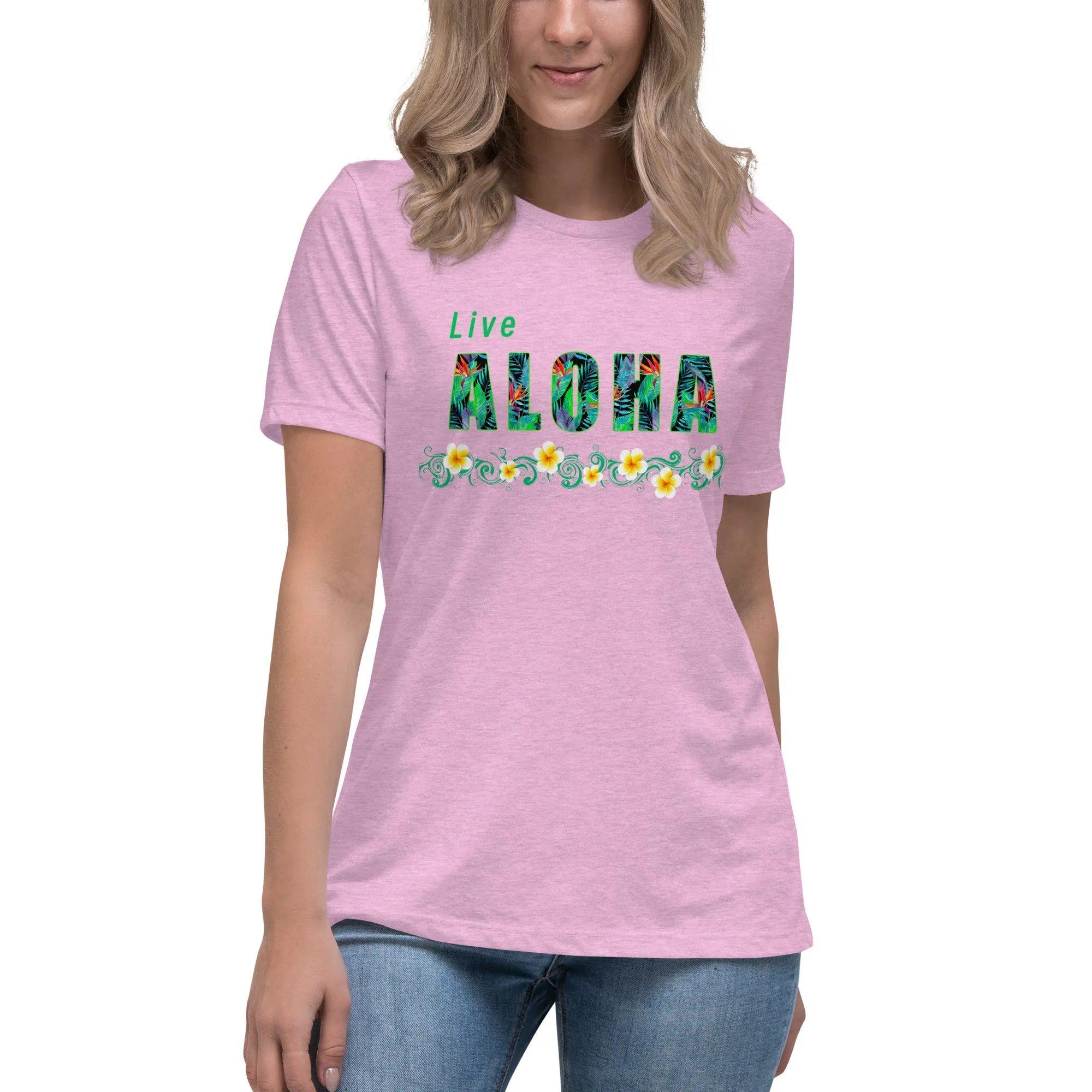 Live Aloha Women's Relaxed T-Shirt