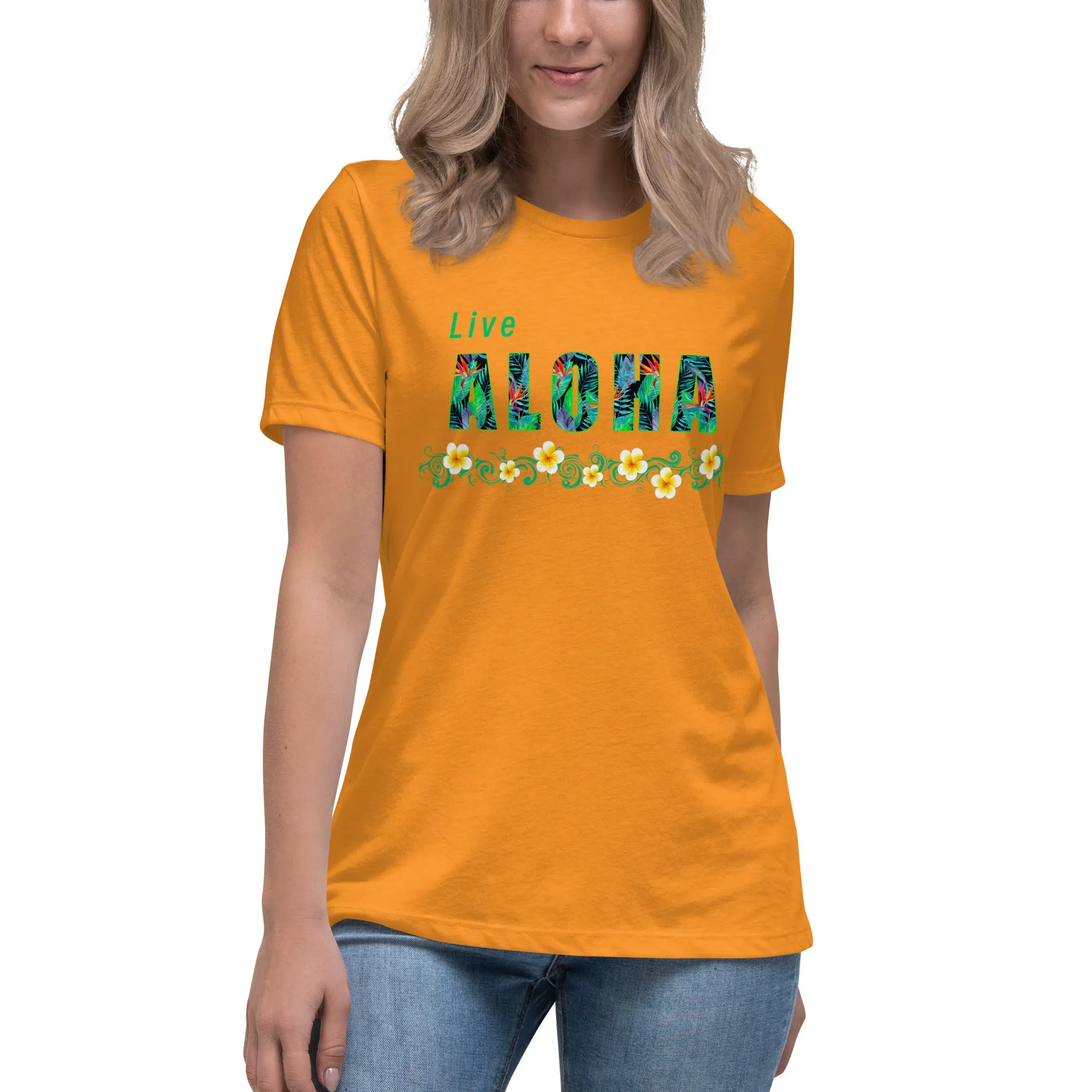 Live Aloha Women's Relaxed T-Shirt