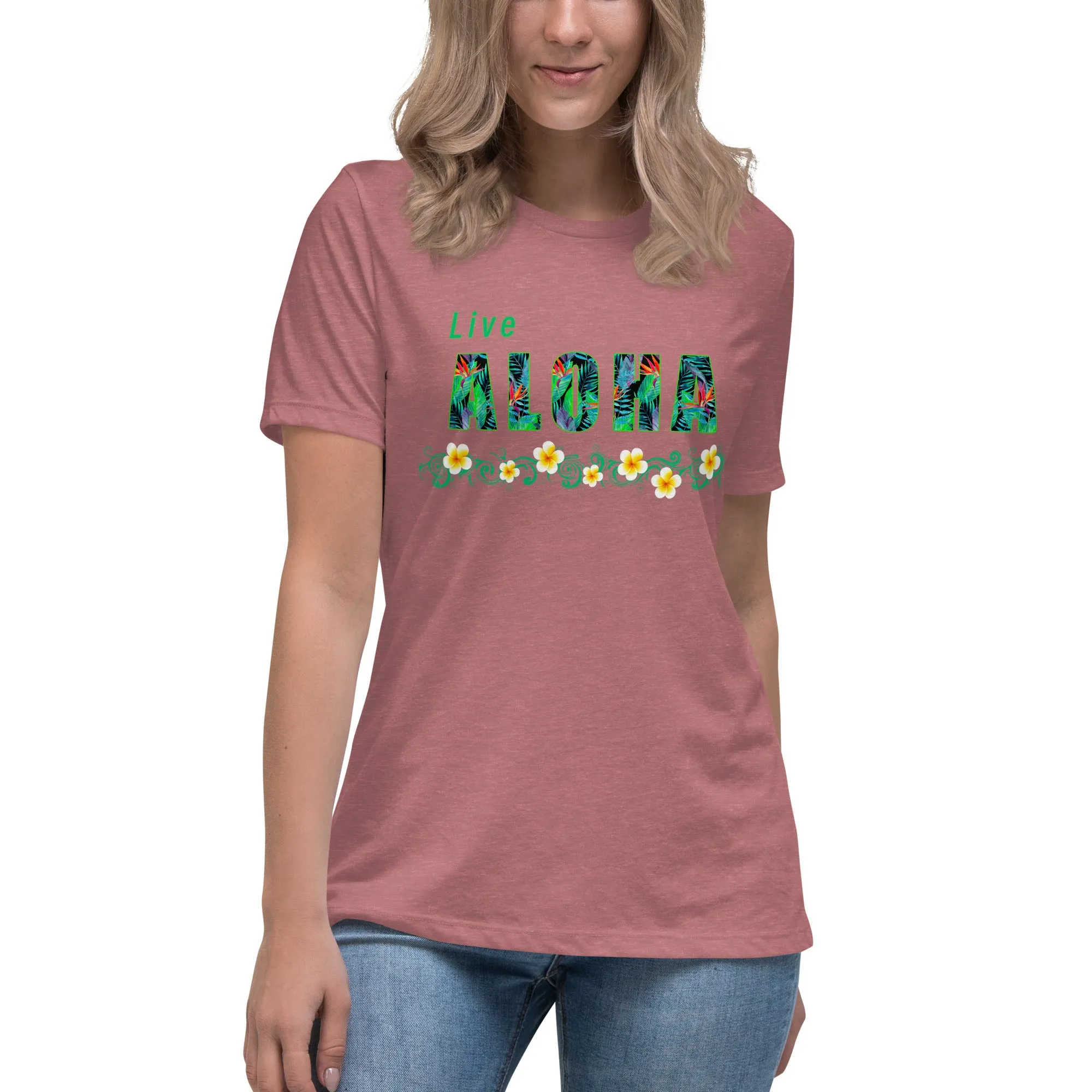 Live Aloha Women's Relaxed T-Shirt