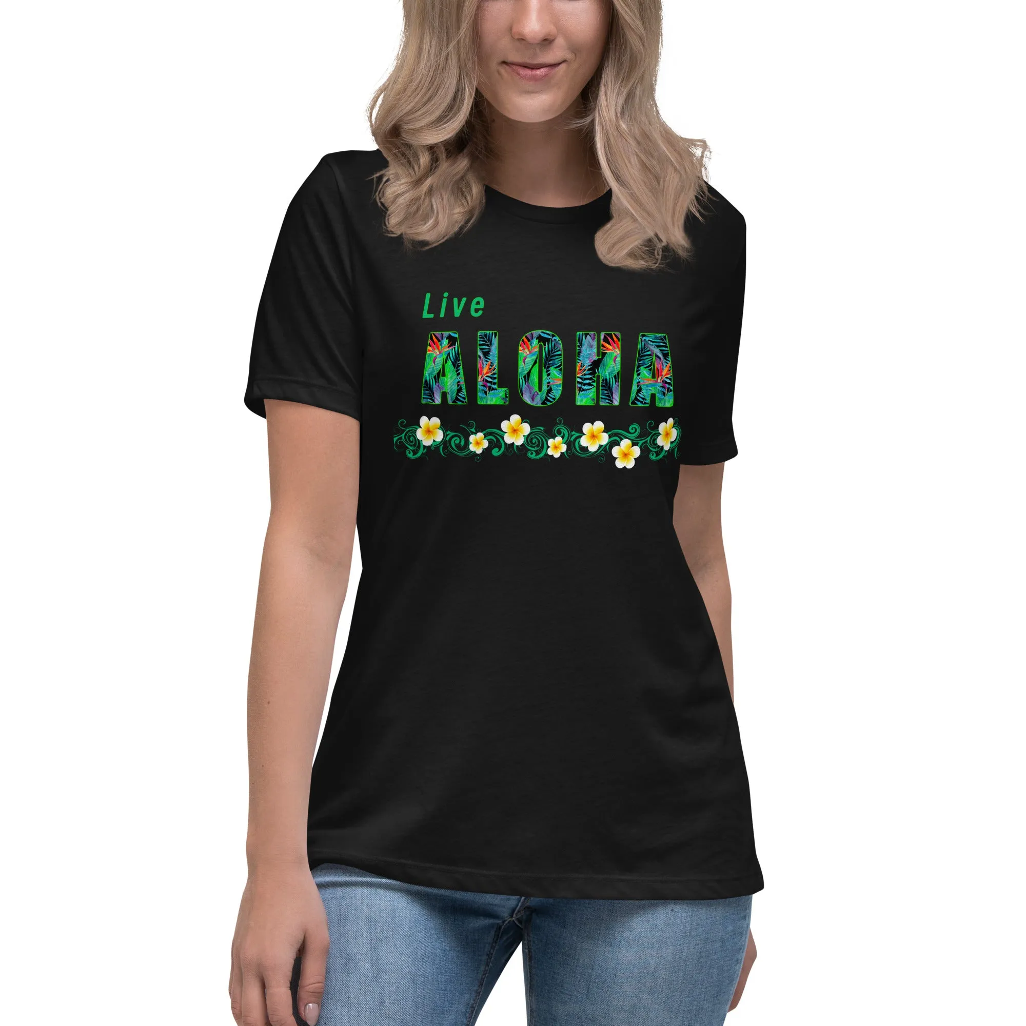 Live Aloha Women's Relaxed T-Shirt