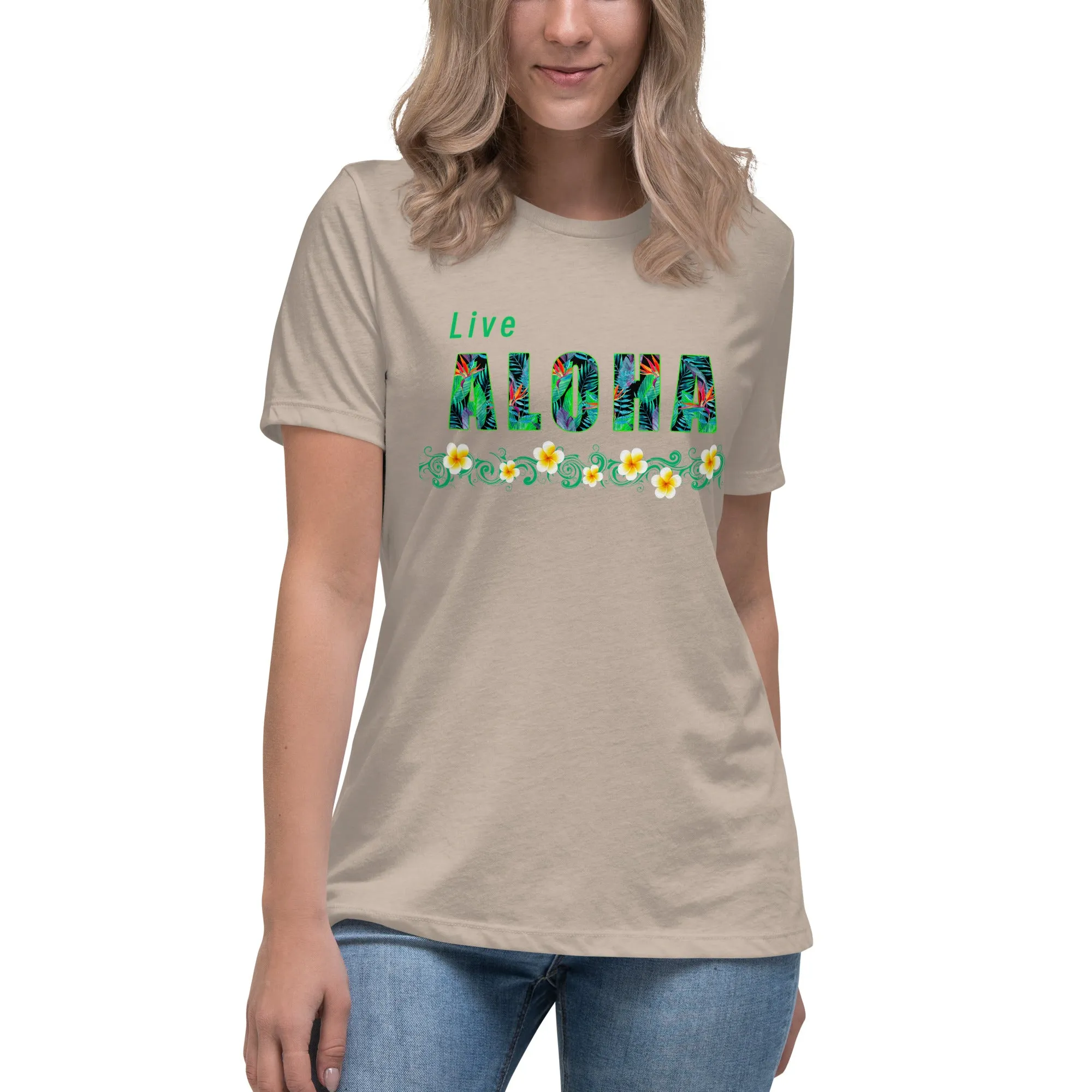 Live Aloha Women's Relaxed T-Shirt