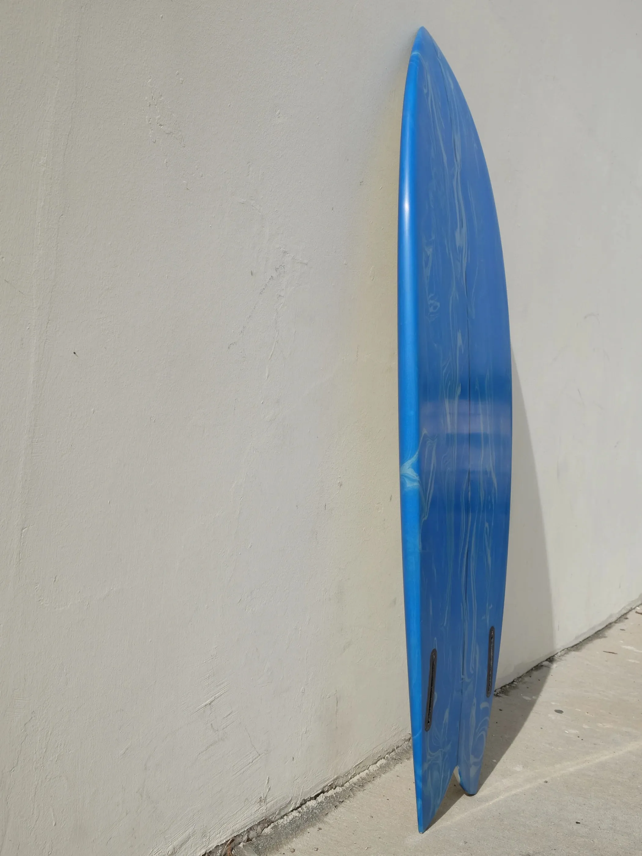 Love Machine | 5'3" Wills Fish | Blue Abstract Surfboard