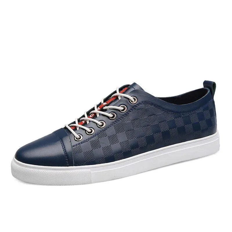Men's Spring/Autumn Casual Genuine Leather Flats
