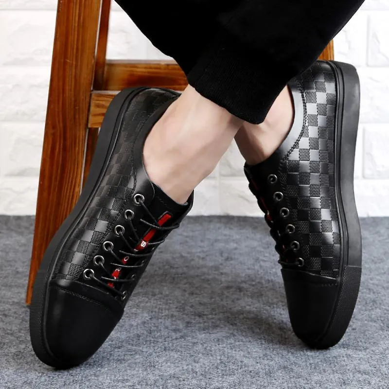 Men's Spring/Autumn Casual Genuine Leather Flats