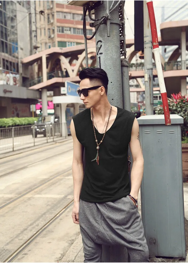 Men's Summer Casual Sleeveless Clothing
