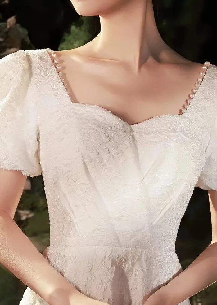 PEARL TRIM DRESS