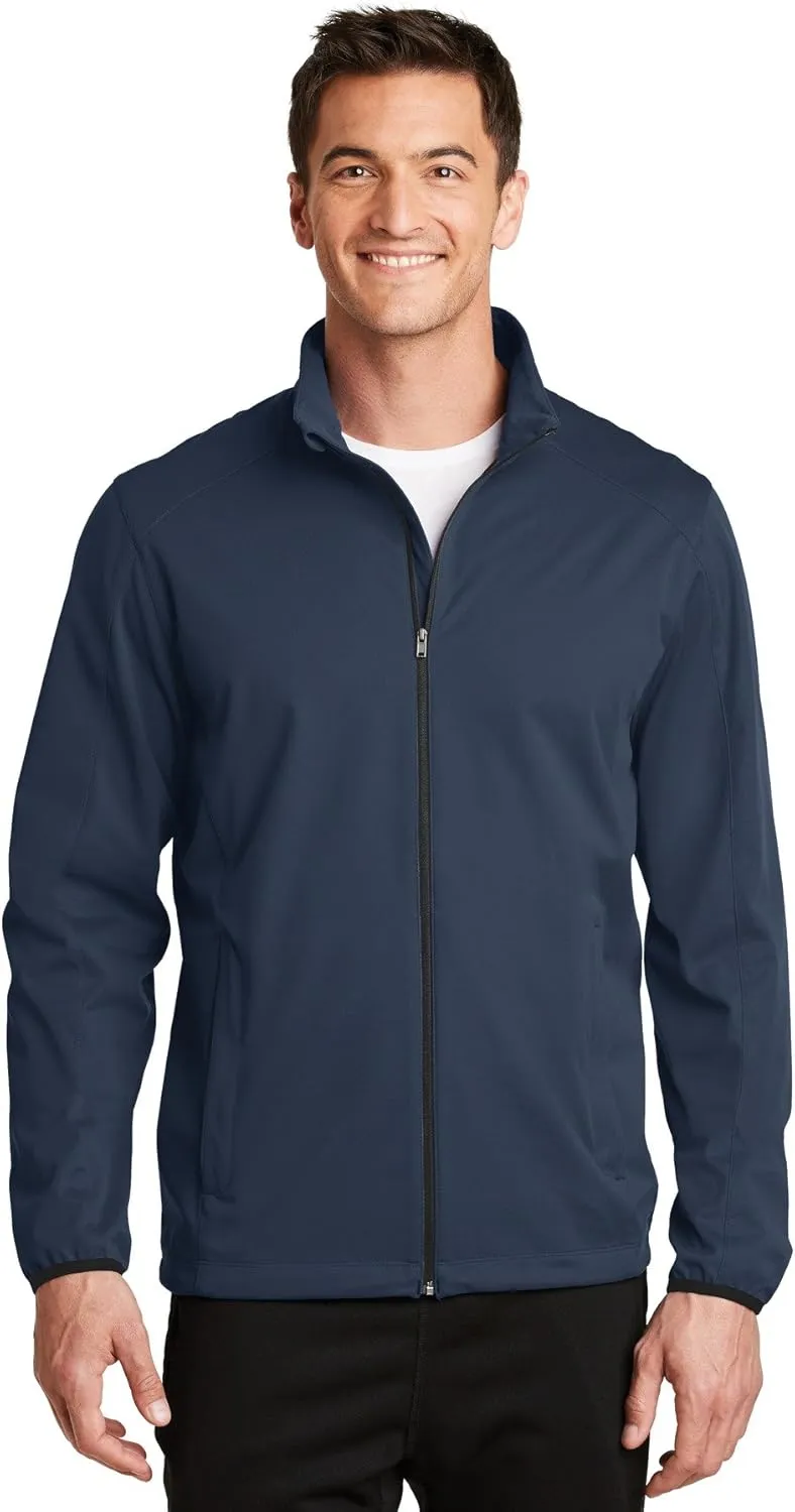 Port Authority Active Soft Shell Jacket. J717, Dress Blue Navy, M